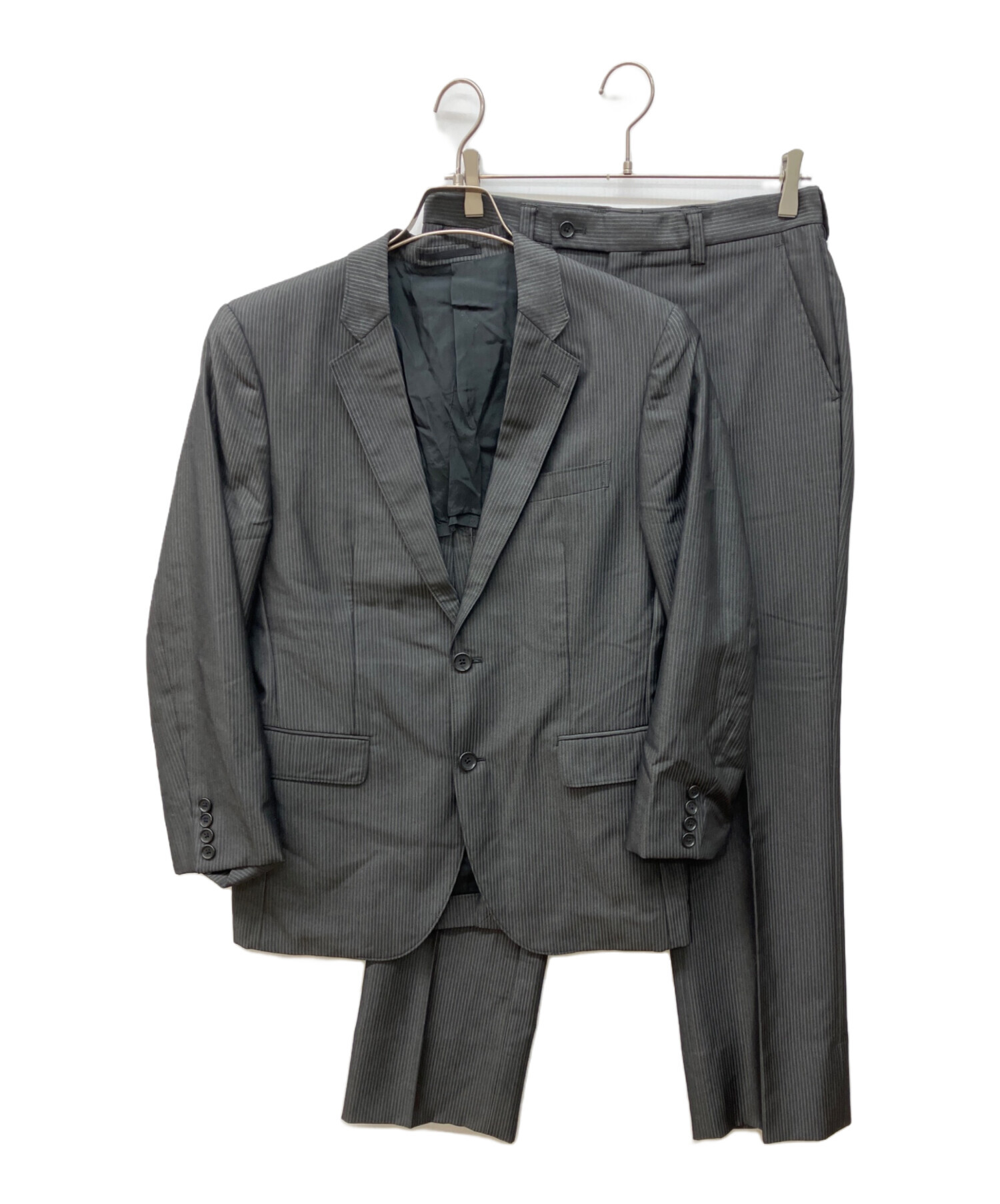 未使用　タグ付 EPOCA UOMO テーラード 花柄　ジャガード　グレー　46 中古・古着通販】EPOCA UOMO (エポカ ウォモ) セットアップスーツ