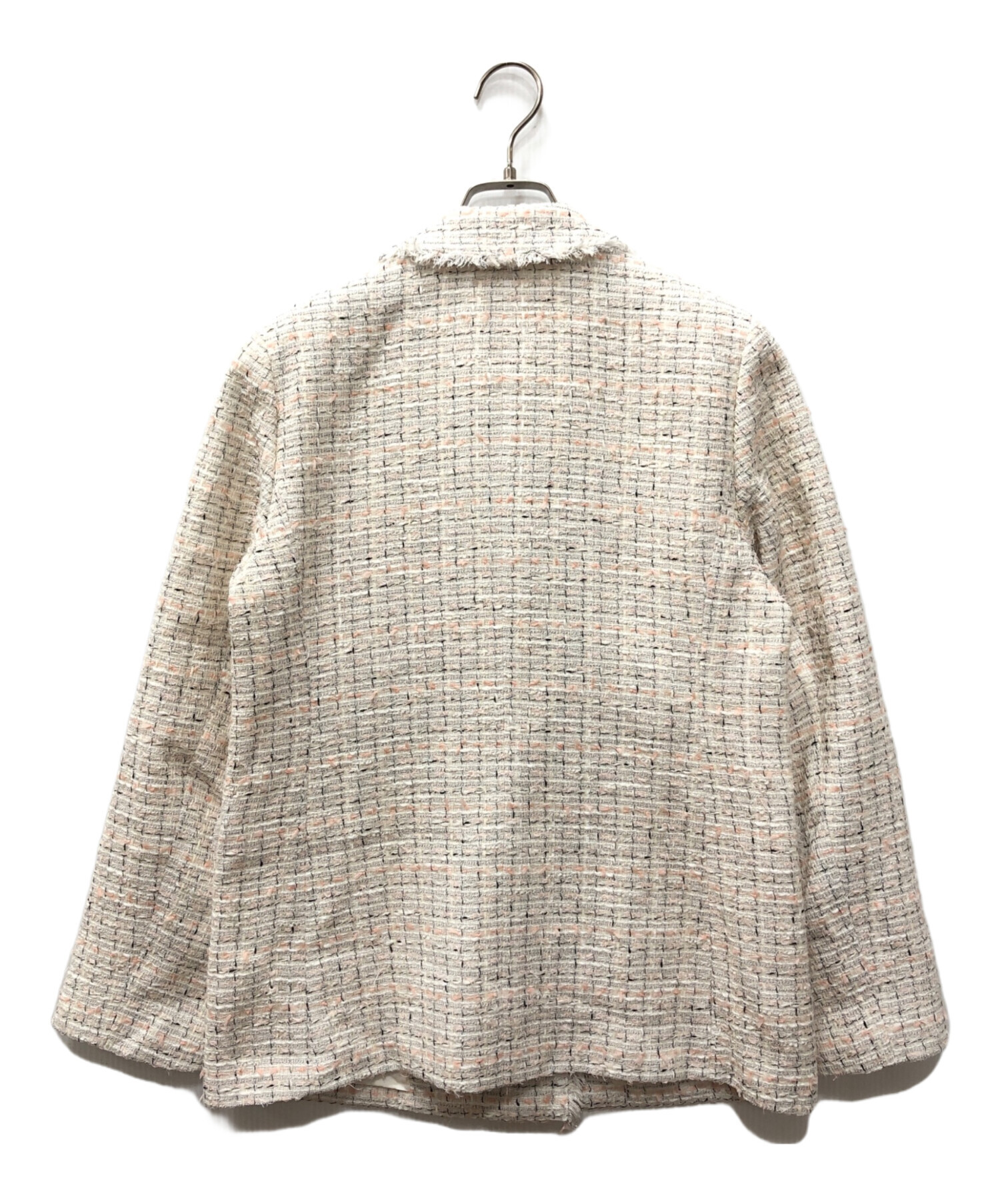 中古・古着通販】ANAYI (アナイ) ミックスツイードダブルジャケット