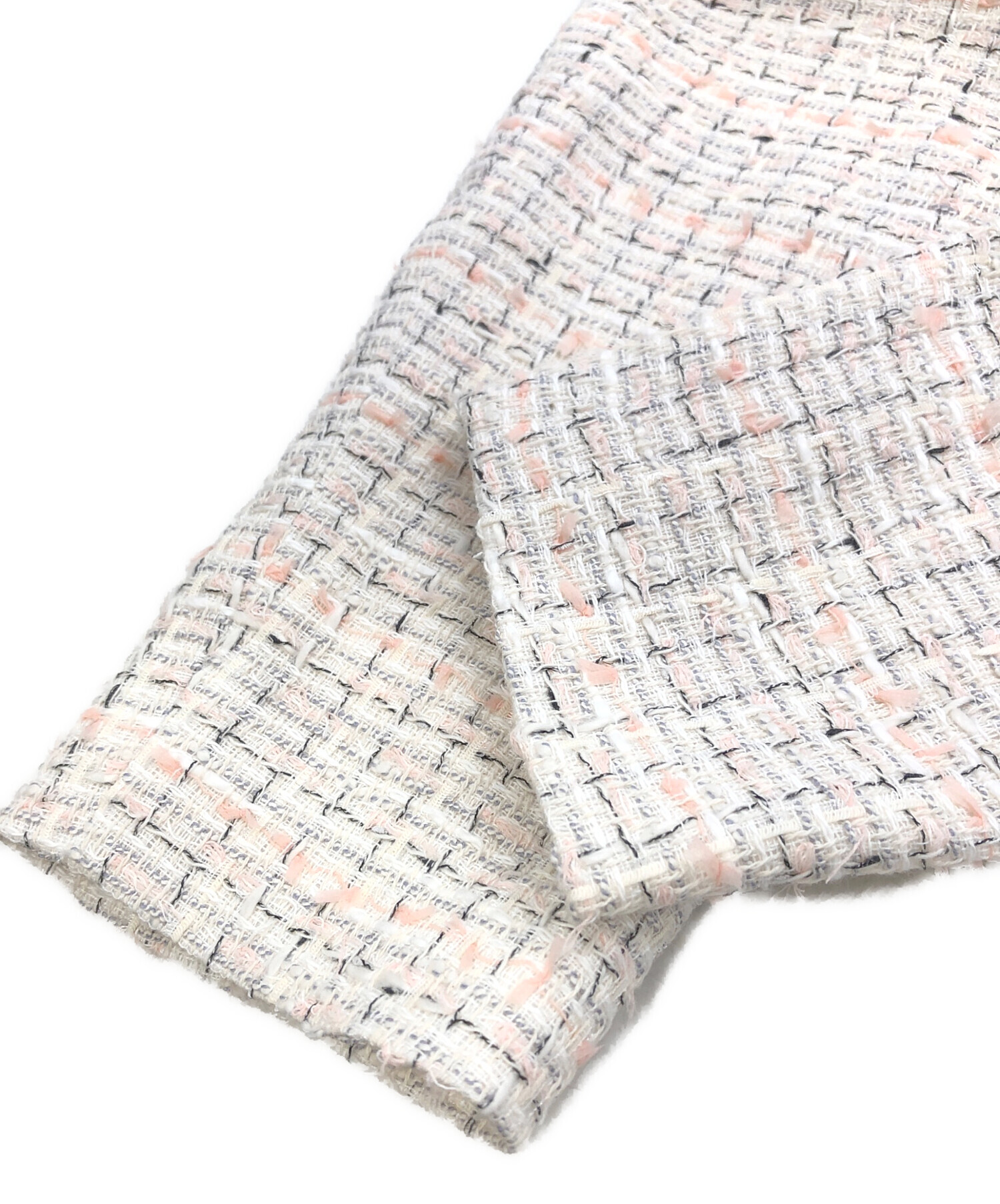 中古・古着通販】ANAYI (アナイ) ミックスツイードダブルジャケット