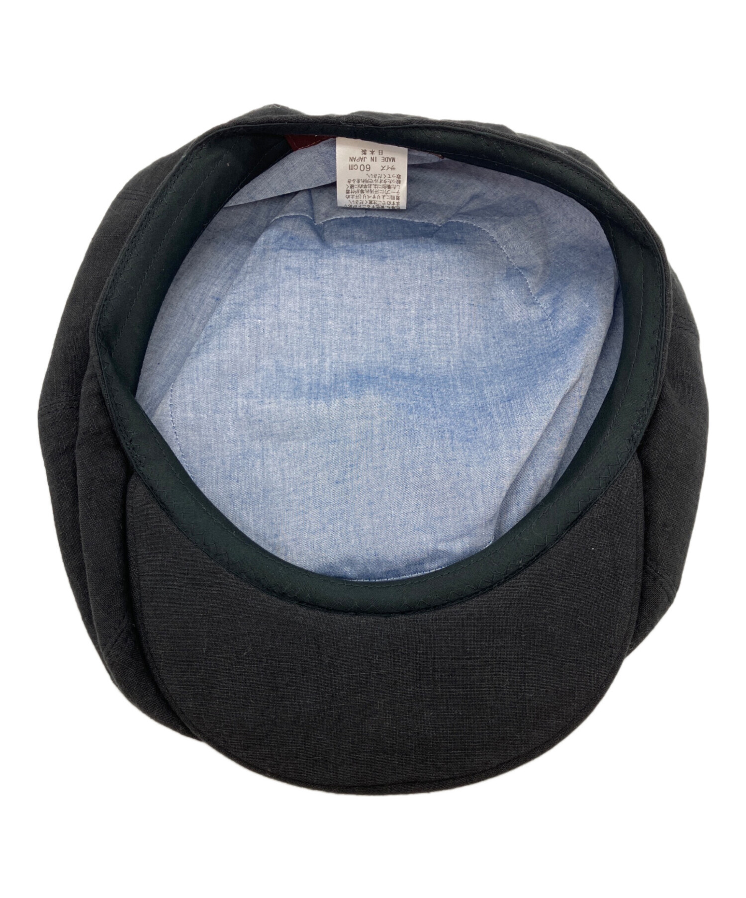 中古・古着通販】STETSON (ステットソン) 麻キャスケット ブラック