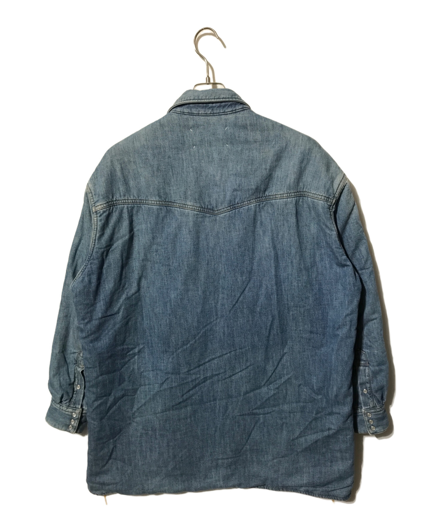 美品！エムエムシックマルジェラオーバーサイズデニムシャツ 中古・古着通販】Maison Margiela (メゾンマルジェラ) オーバーサイズ