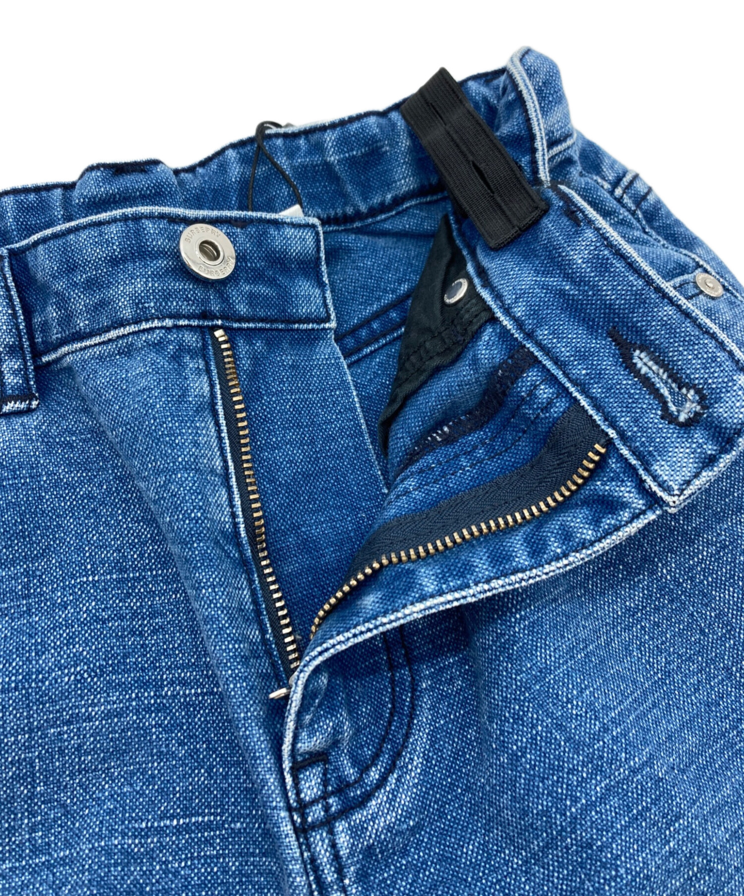 中古・古着通販】BURBERRY (バーバリー) デニムパンツ ブルー サイズ