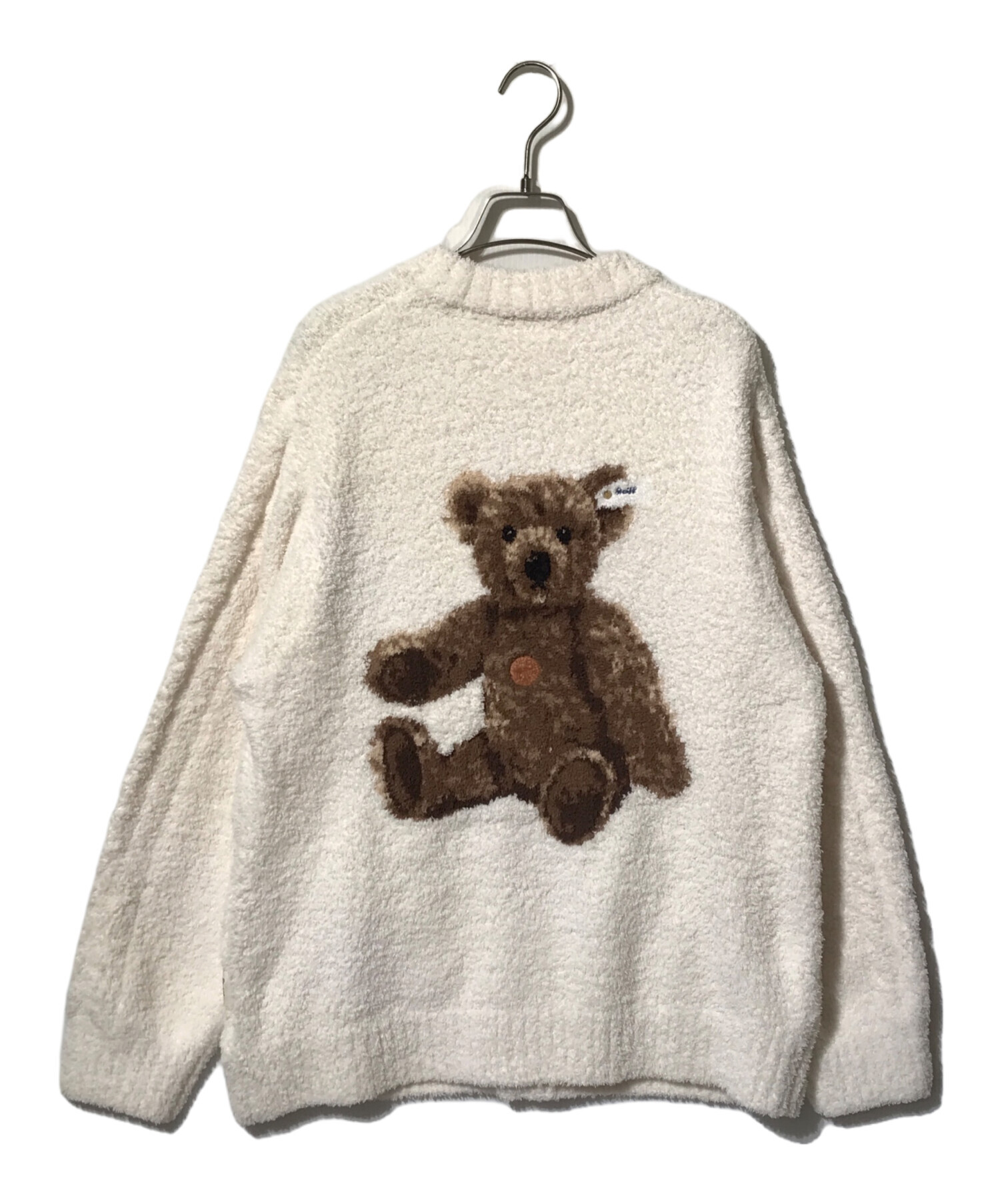 ジェラートピケ シュタイフ Steiff UNISEX カーディガン 中古・古着通販】gelato pique (ジェラートピケ) Steiff (シュタイフ