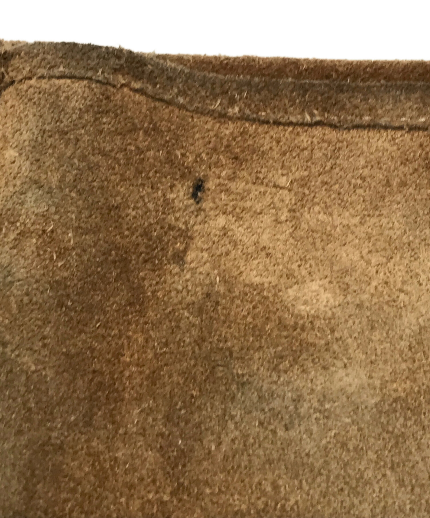 中古・古着通販】RRL (ダブルアールエル) スウェードショルダーバッグ