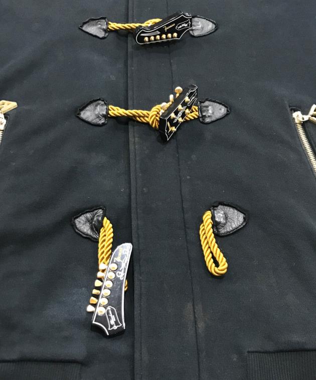 期間限定値下げ hazama Rock'n'roll parker 中古・古着通販】hazama (ハザマ) ロックンロールパーカー ブラック