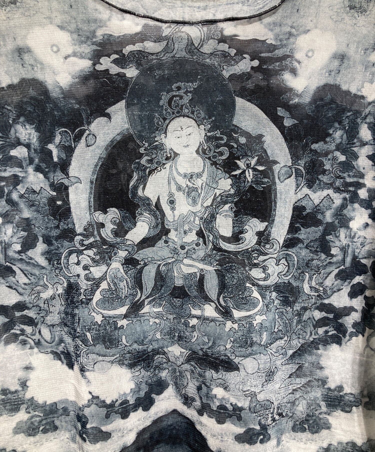 ヴィヴィアンタム ブッダ トップス サイズ38 中古・古着通販】VIVIENNE TAM (ヴィヴィアンタム) Monotone buddha