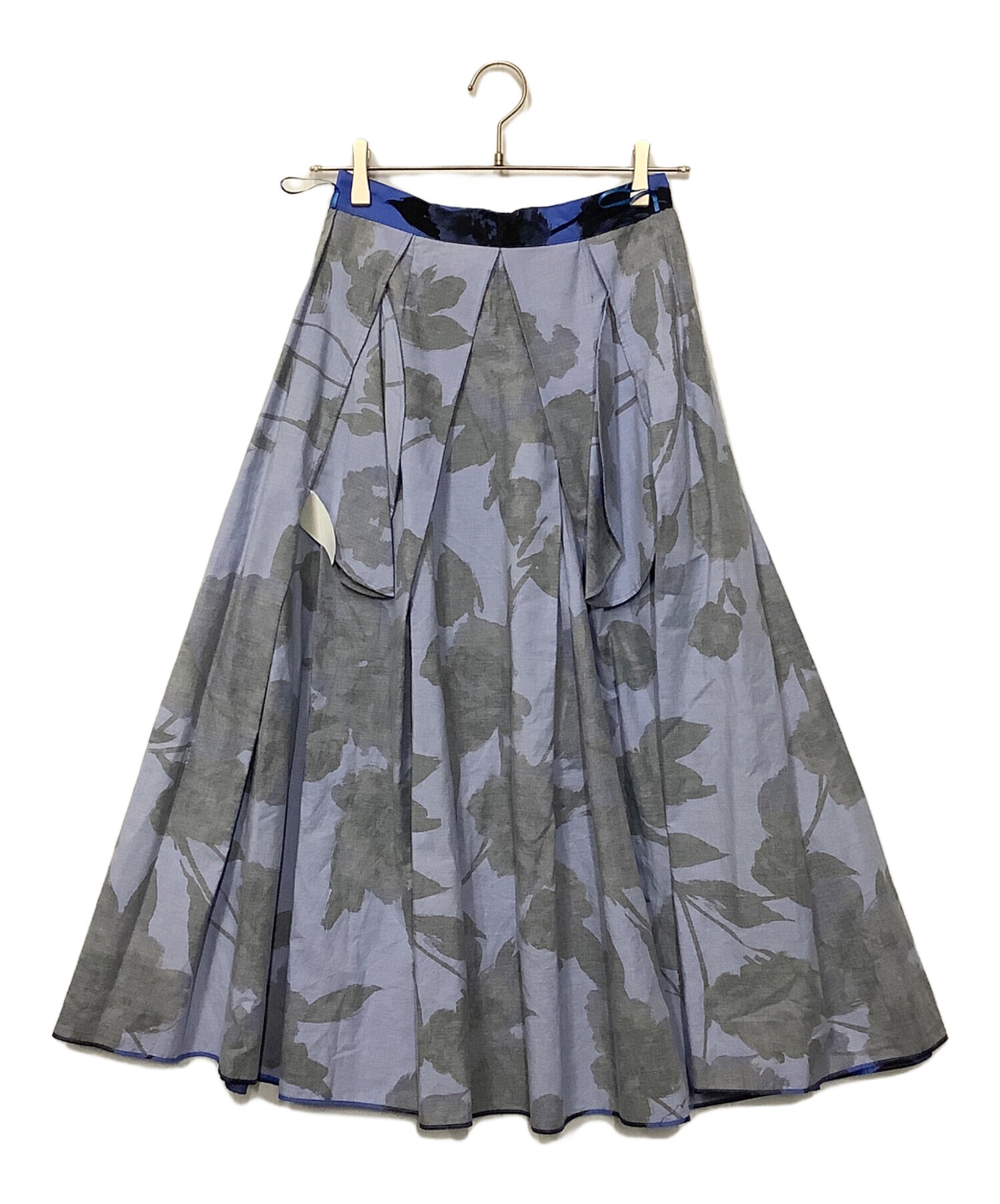 ERDEM アーデム　スカート 中古・古着通販】ERDEM (アーデム) フローラルプリント コットン