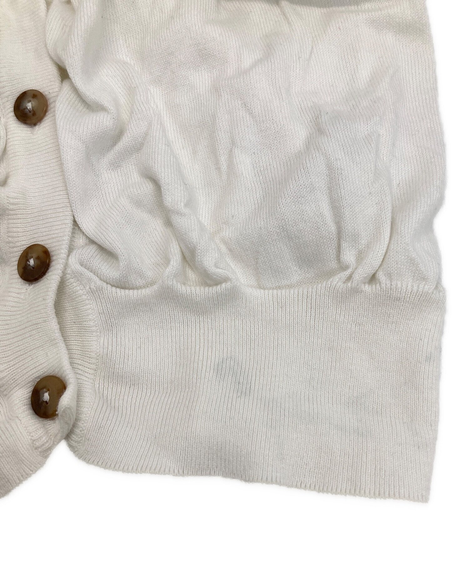 MAISON MARGIELA 白タグアームドッキング変形カーディガン　L 中古・古着通販】Maison Martin Margiela (メゾンマルタンマルジェラ