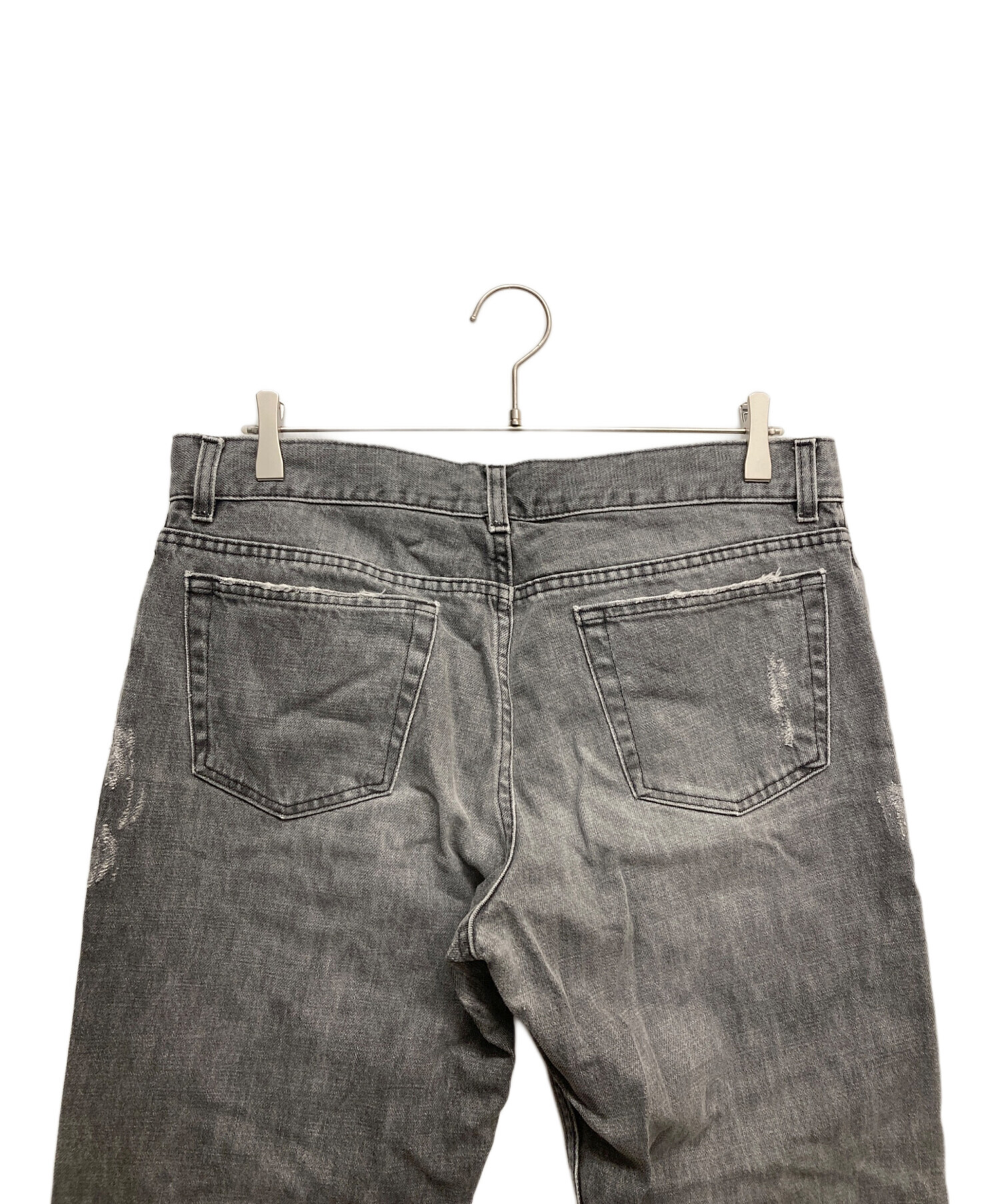 中古・古着通販】HELMUT LANG (ヘルムートラング) faded black denim