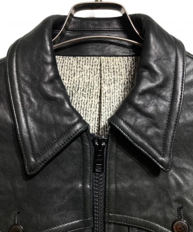 中古・古着通販】NUMBER (N)INE (ナンバーナイン) ウエスタンレザー