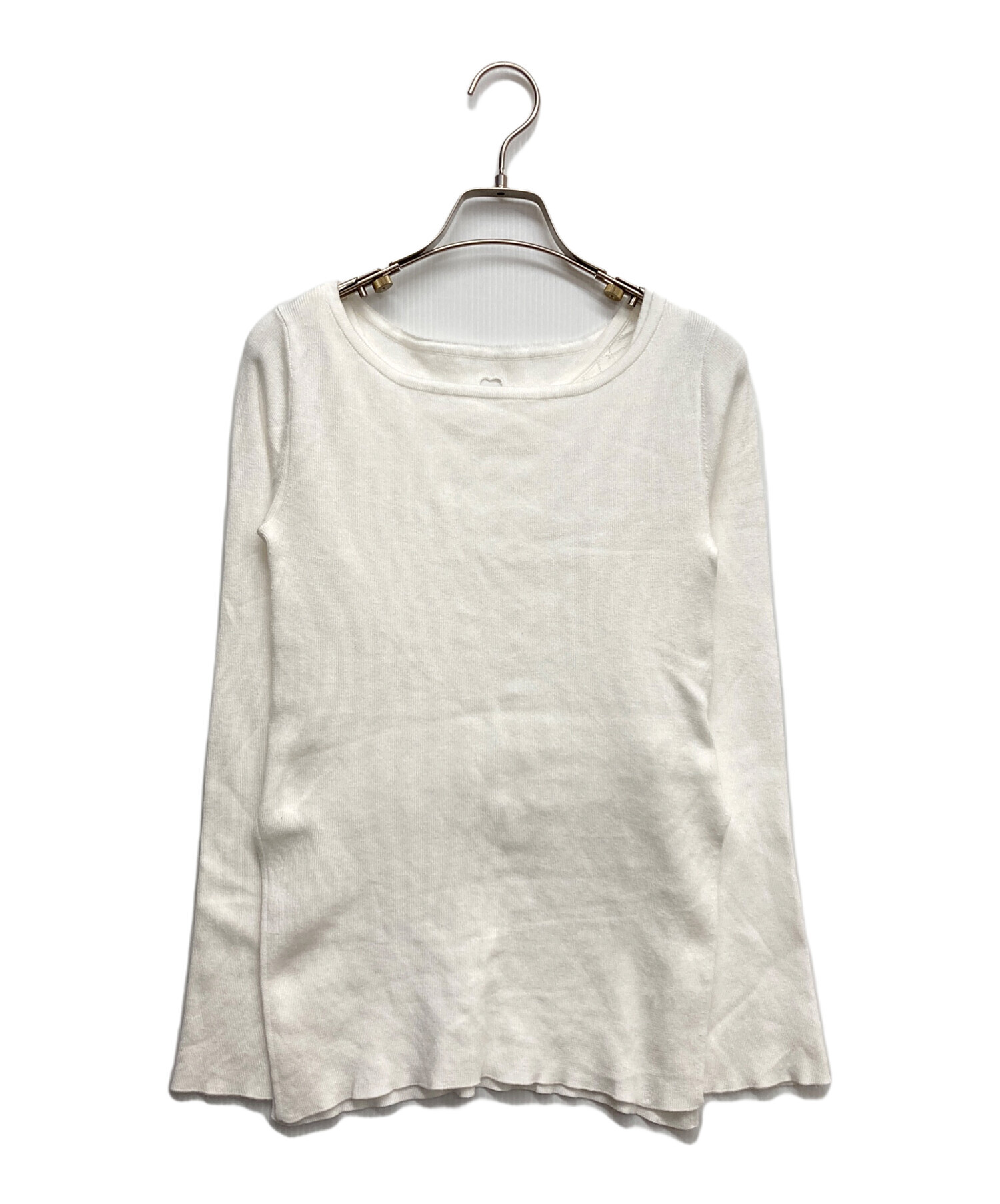 中古・古着通販】AMERI (アメリ) HEART TANK KNIT SET TOP アイボリー