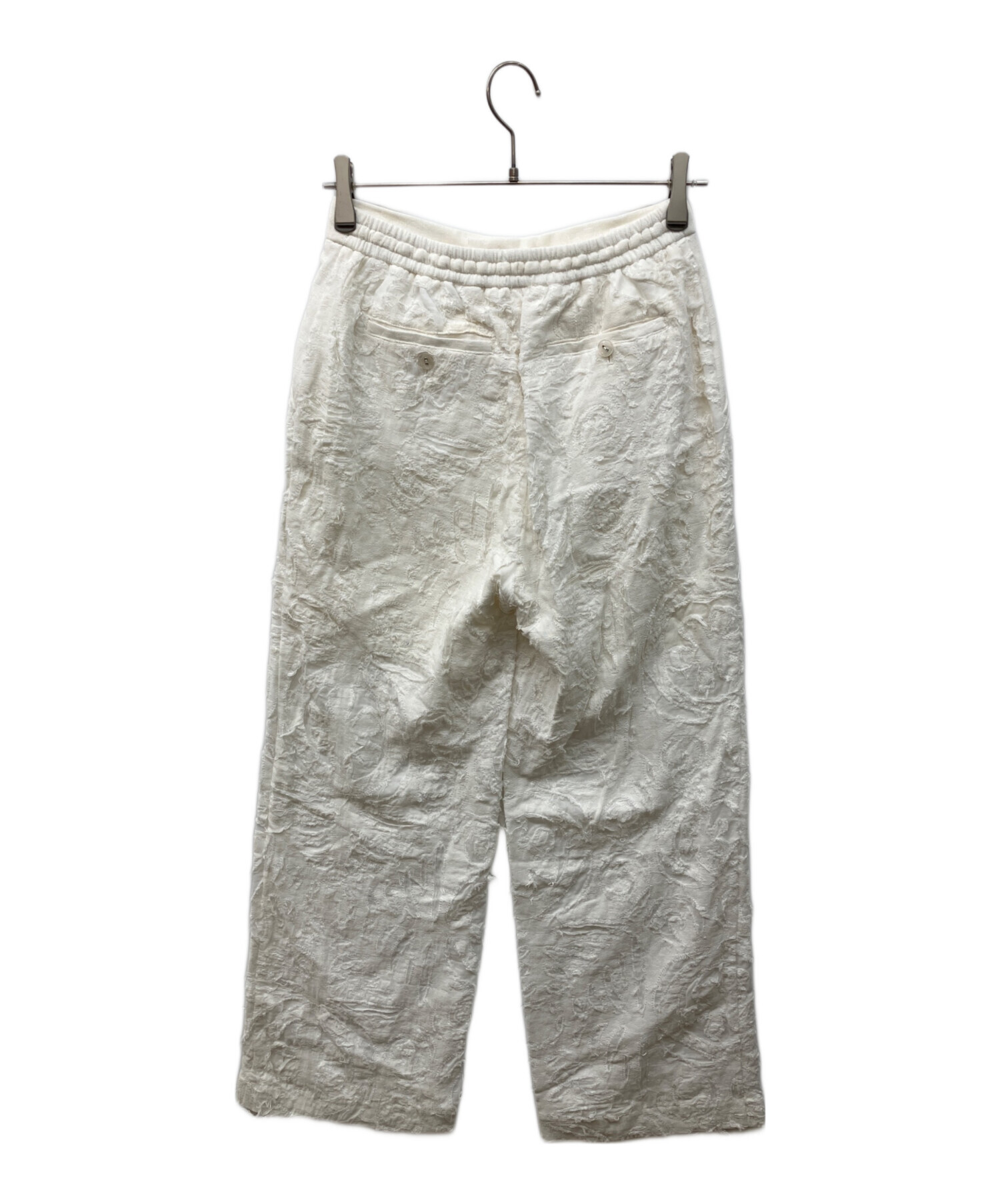 中古・古着通販】AMERI (アメリ) ATHENA CUT WORK PANTS アイボリー