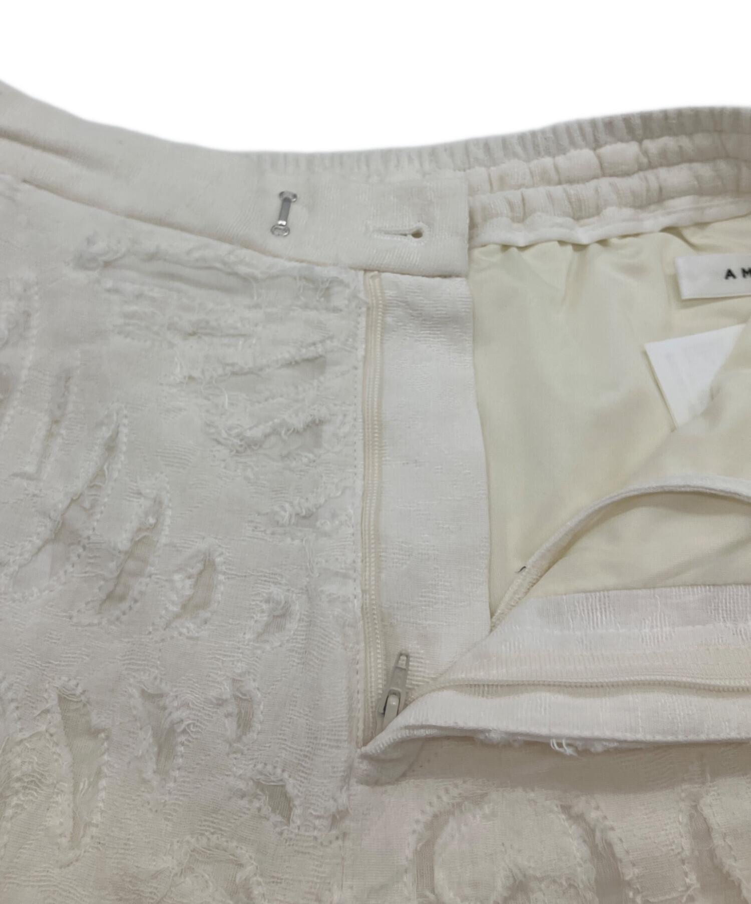 中古・古着通販】AMERI (アメリ) ATHENA CUT WORK PANTS アイボリー