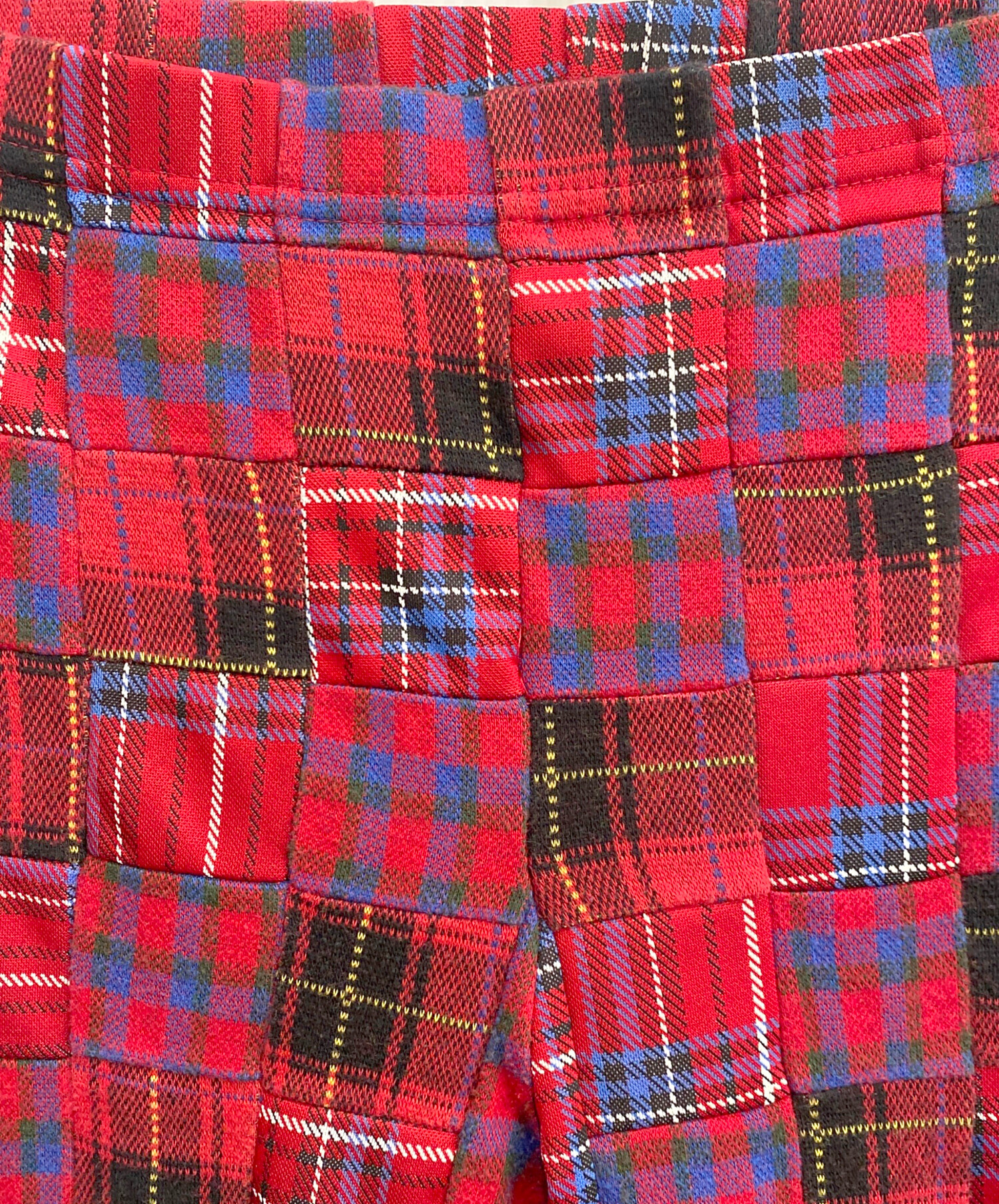 Comme des garçons  plus チェックレギンスSレッド 中古・古着通販】COMME des GARCONS HOMME PLUS (コムデギャルソンオム
