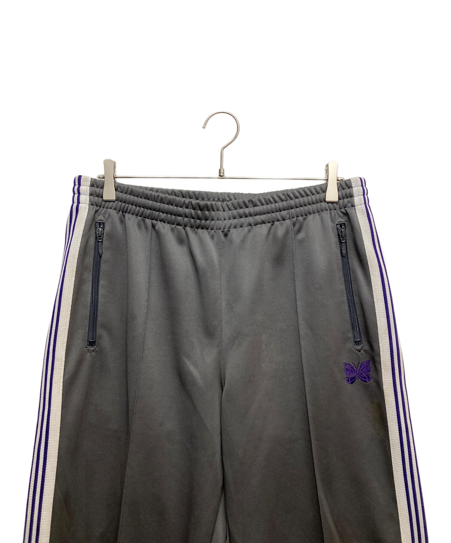 中古・古着通販】Needles (ニードルズ) トラックパンツ グレー サイズ