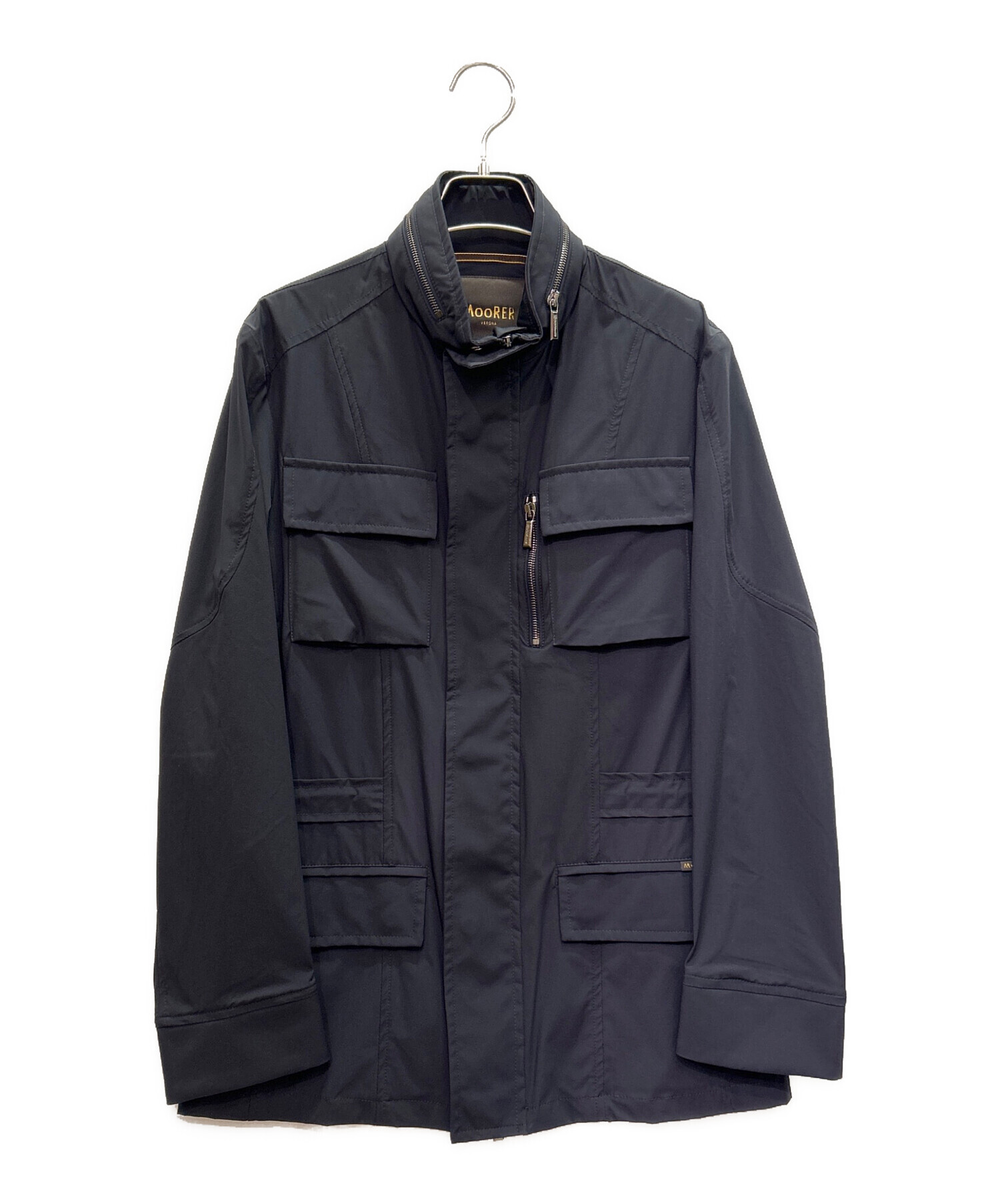 美品 MOORER VERONA リバーシブル ナイロン フーデットジャケット 中古・古着通販】MOORER (ムーレー) ナイロンフィールドジャケット