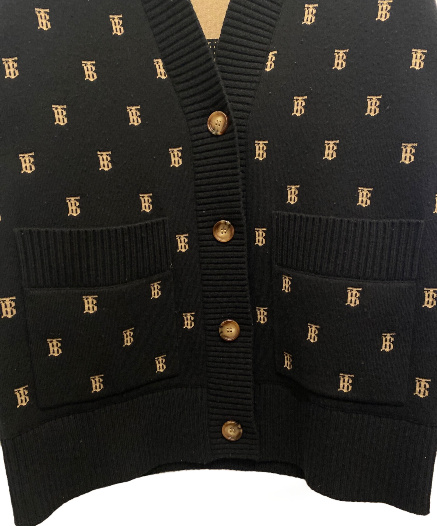 中古・古着通販】BURBERRY (バーバリー) TBロゴニットカーディガン