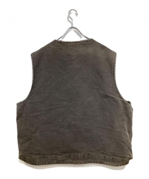 中古・古着通販】CarHartt (カーハート) 裏ボアダックベスト グレー