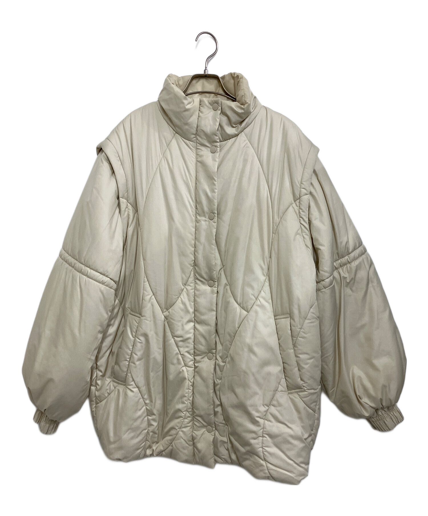 中古・古着通販】Ameri (アメリ) 2WAY WAVE STITCH PADDED JACKET