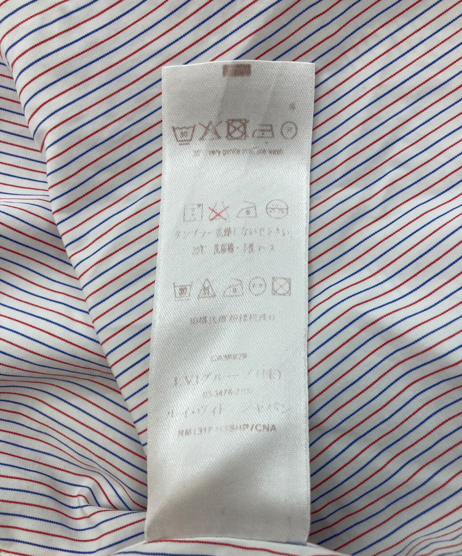 中古・古着通販】LOUIS VUITTON (ルイ ヴィトン) ストライプシャツ