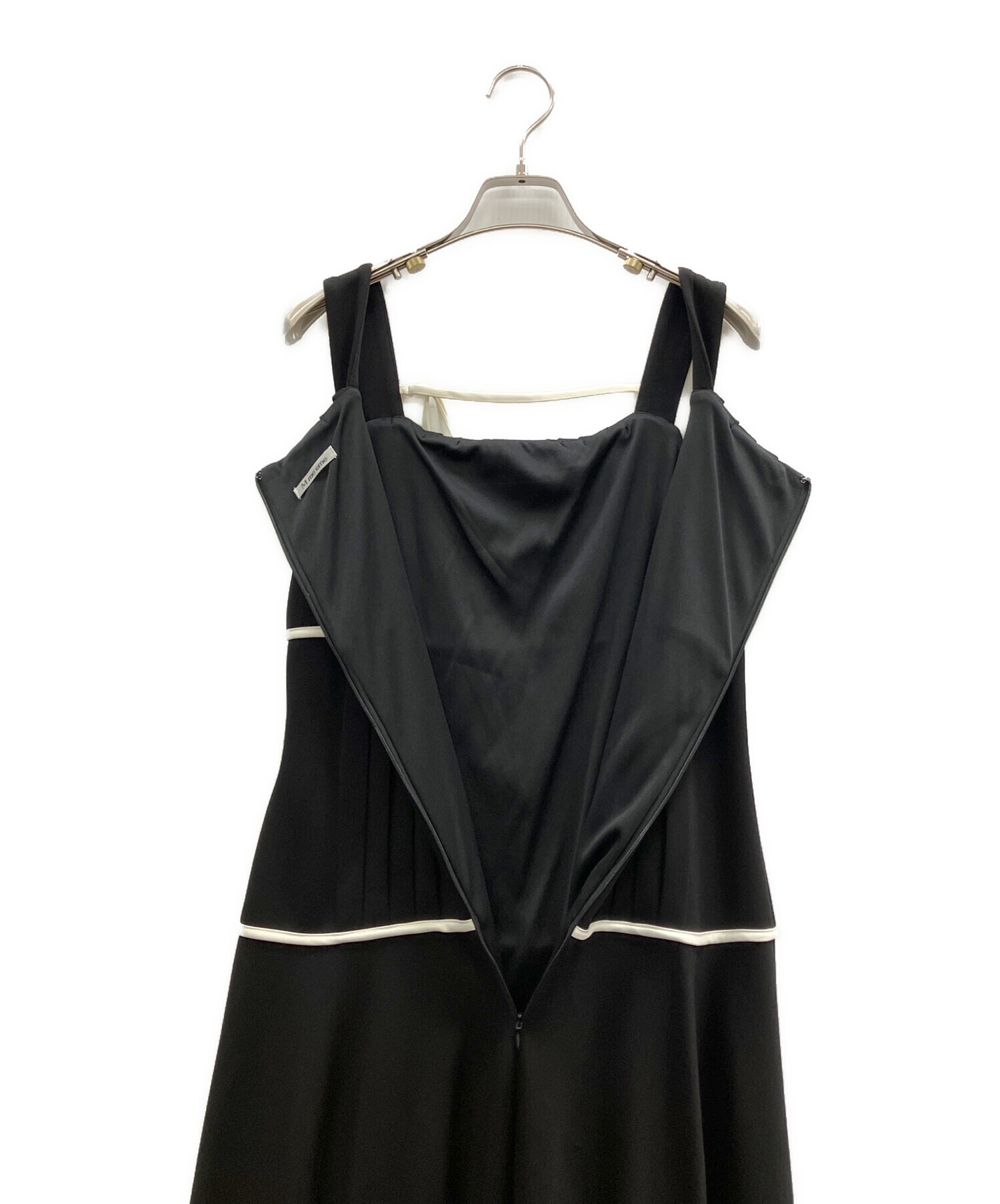 中古・古着通販】M me eme (エムミーエメ) Bicolor ribbon pleats