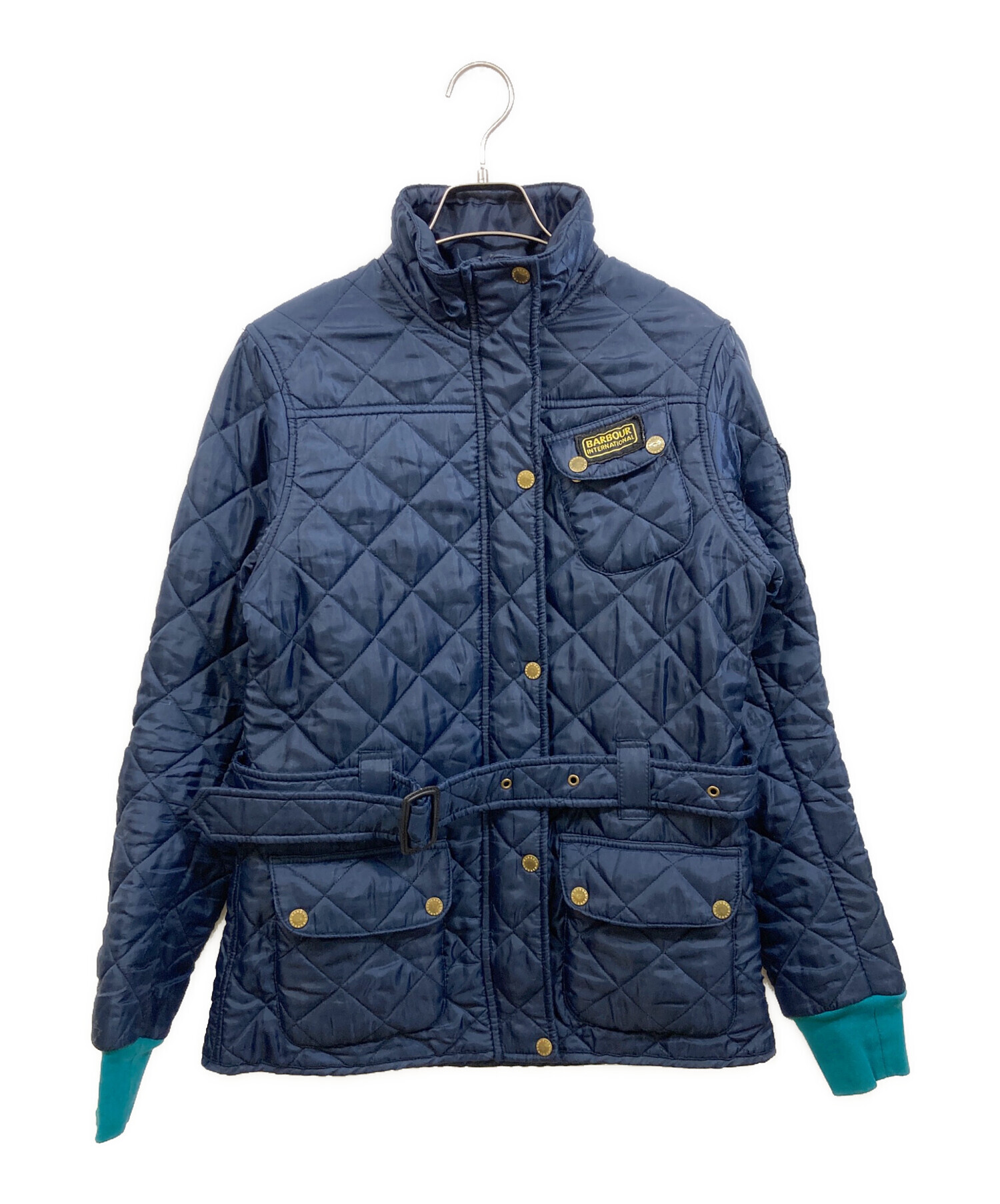 中古・古着通販】Barbour (バブアー) キルティングジャケット ネイビー 