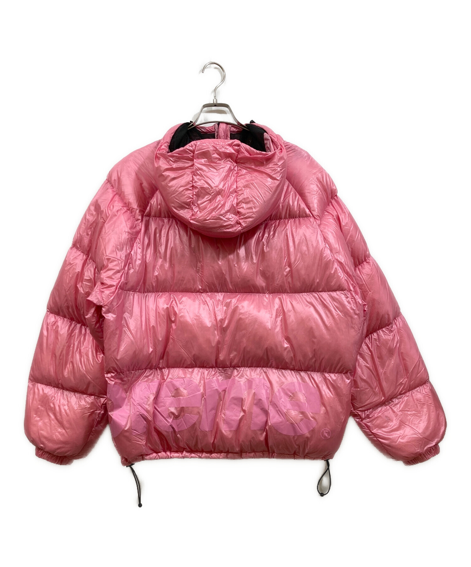 中古・古着通販】SUPREME (シュプリーム) Hooded Down Jacket ピンク