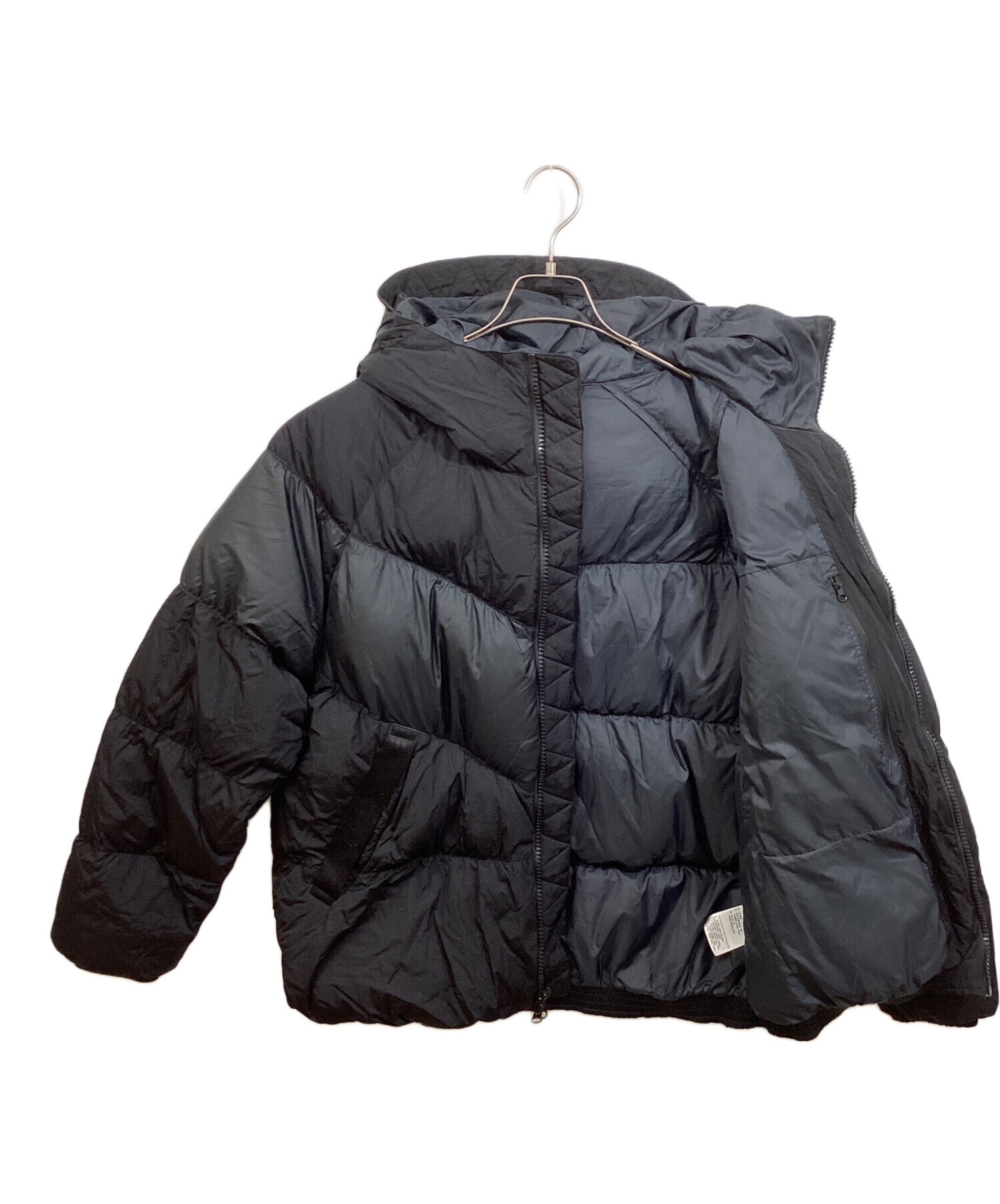 中古・古着通販】NIKE (ナイキ) FILL DOWN HOODIE ブラック サイズ:M 