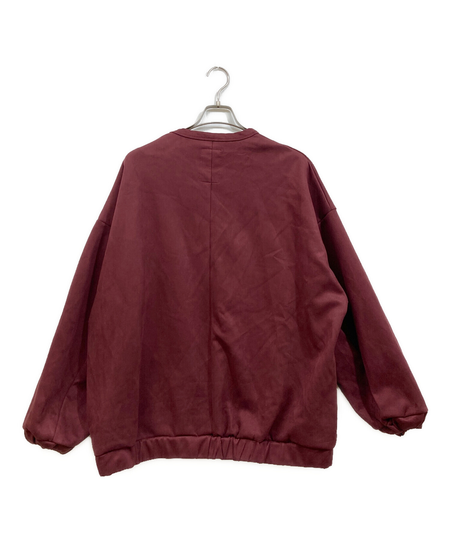 中古・古着通販】SHAREEF (シャリーフ) BARBED WIRE MICRO SUEDE SWEAT 