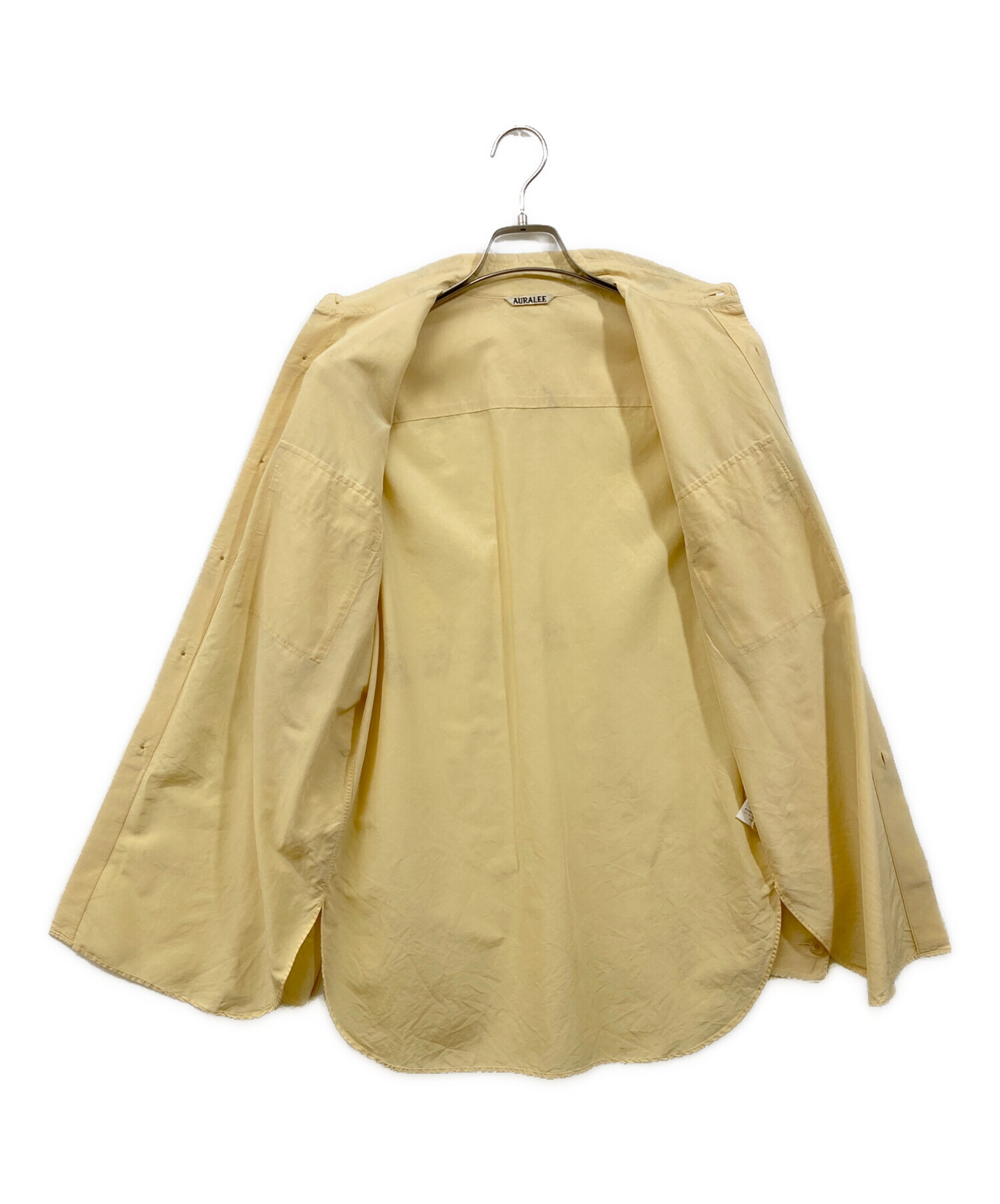 中古・古着通販】AURALEE (オーラリー) SILK COTTON CLOTH BIG SHIRT