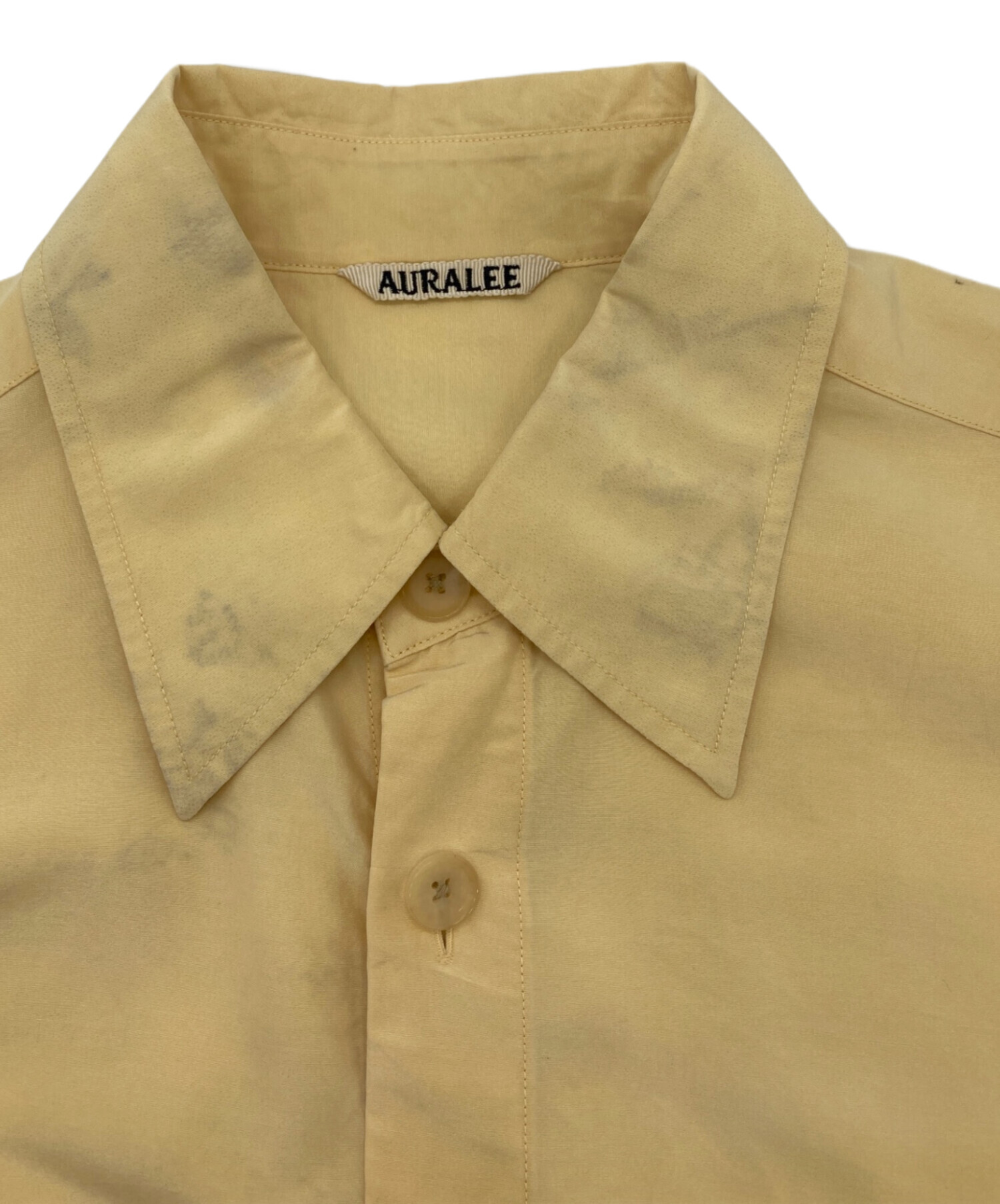 中古・古着通販】AURALEE (オーラリー) SILK COTTON CLOTH BIG SHIRT