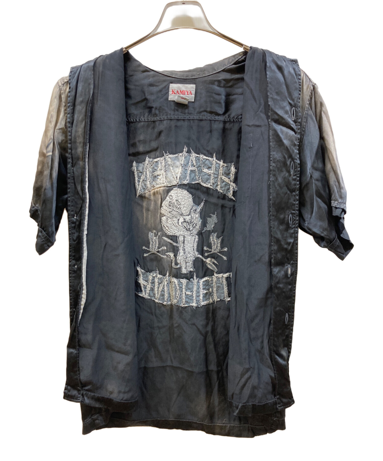 KAMIYA（カミヤ）の「'RED DEVIL' Printed Breach L/S T-shirt（T