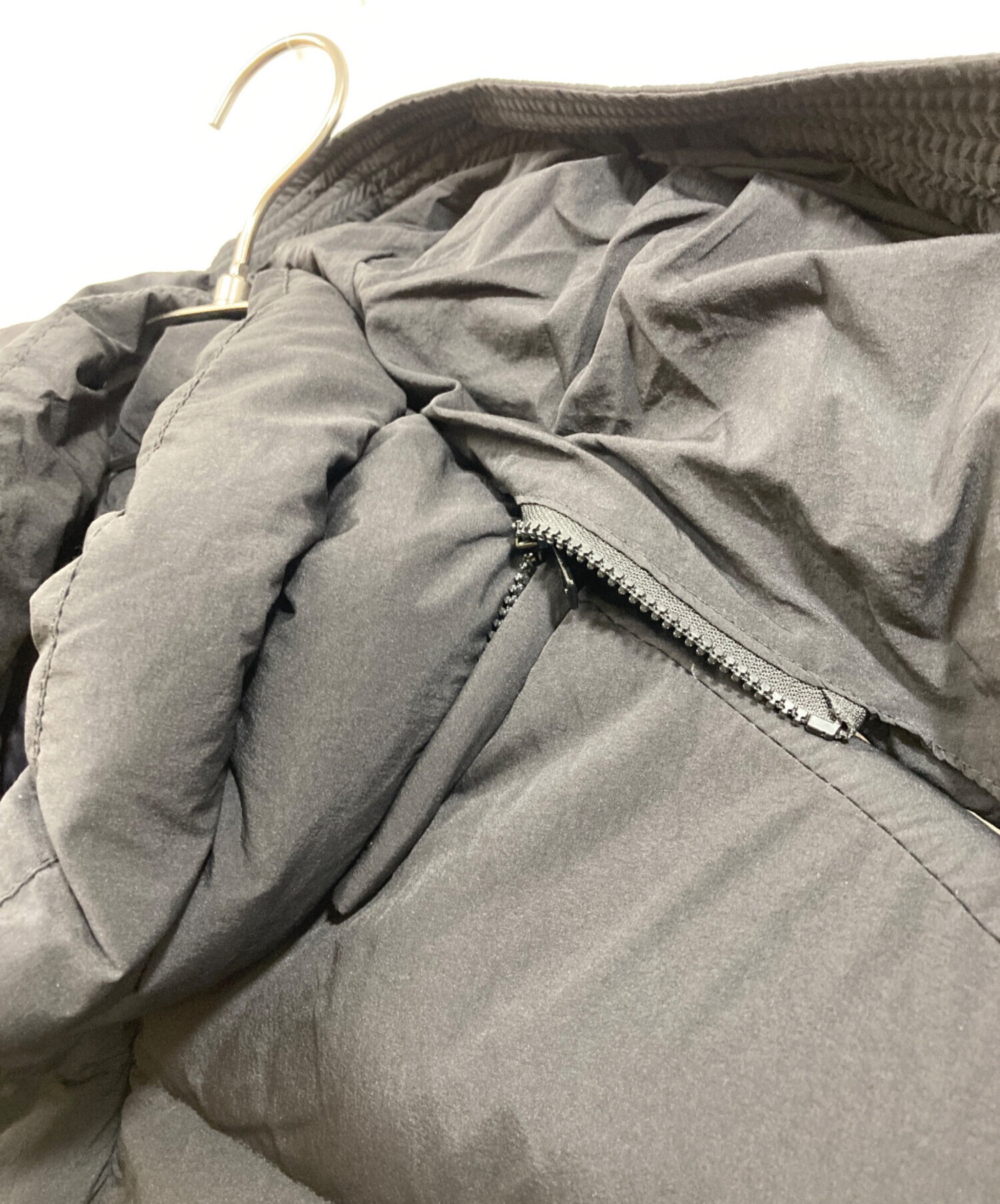 中古・古着通販】DIESEL (ディーゼル) ダウンベスト ブラック サイズ 