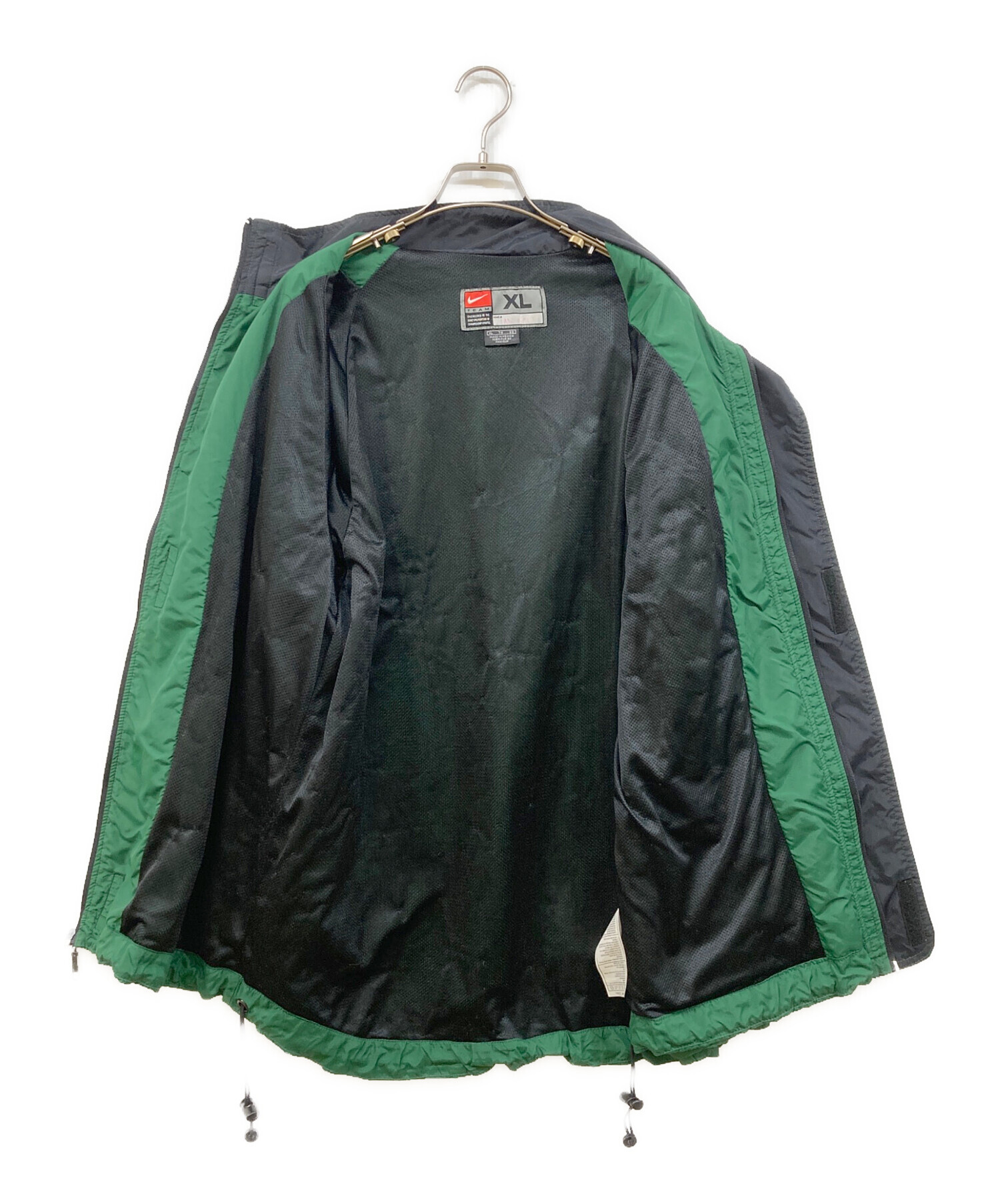 中古・古着通販】NIKE (ナイキ) ナイロンジャケット グリーン サイズ