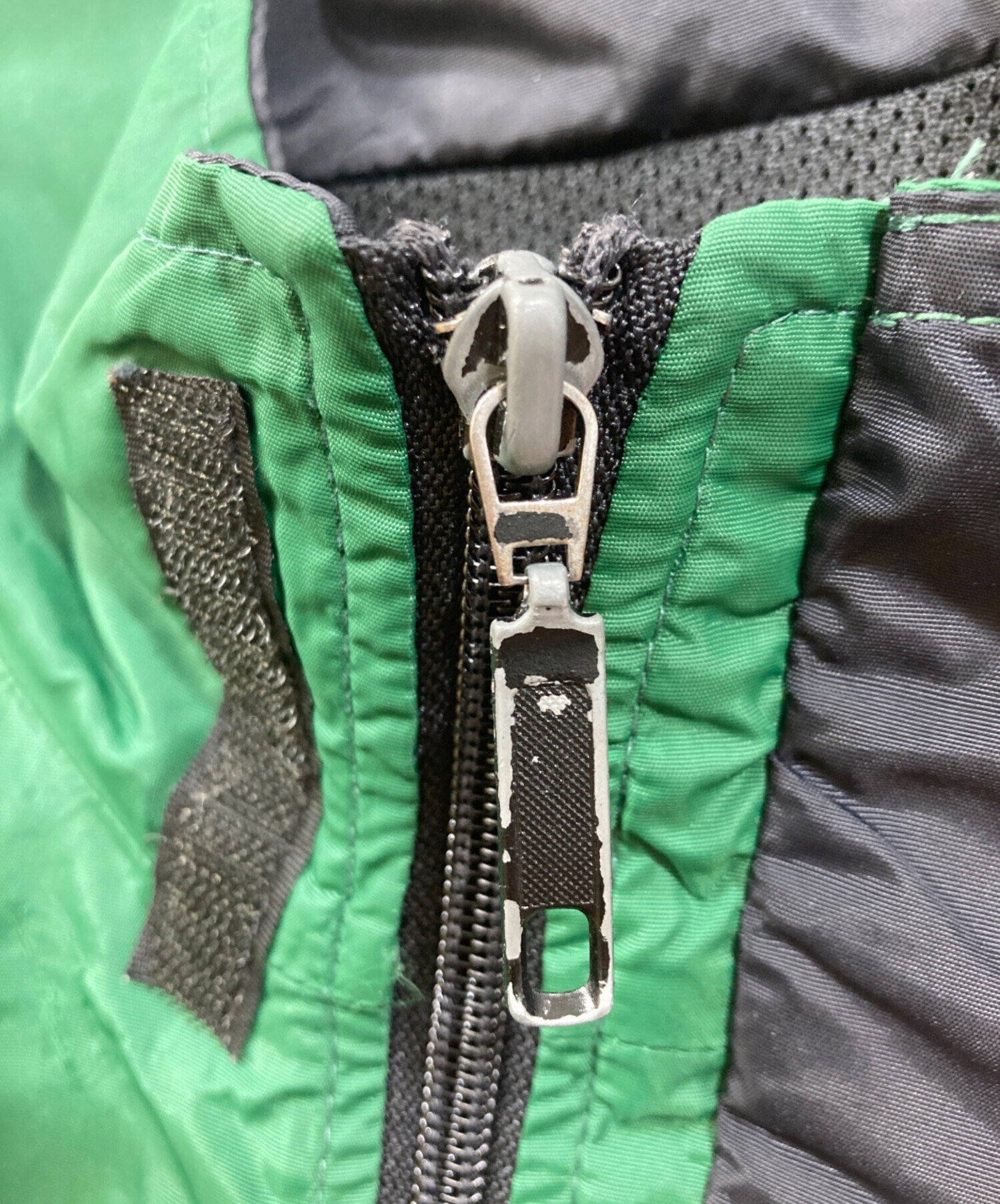 中古・古着通販】NIKE (ナイキ) ナイロンジャケット グリーン サイズ