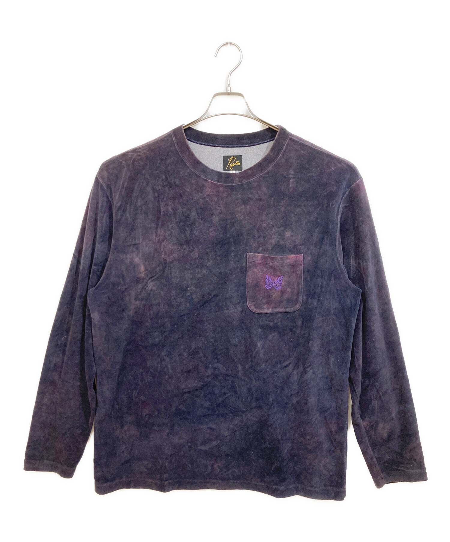 中古・古着通販】Needles (ニードルズ) L/S Crew Neck Tee - C/Poly 