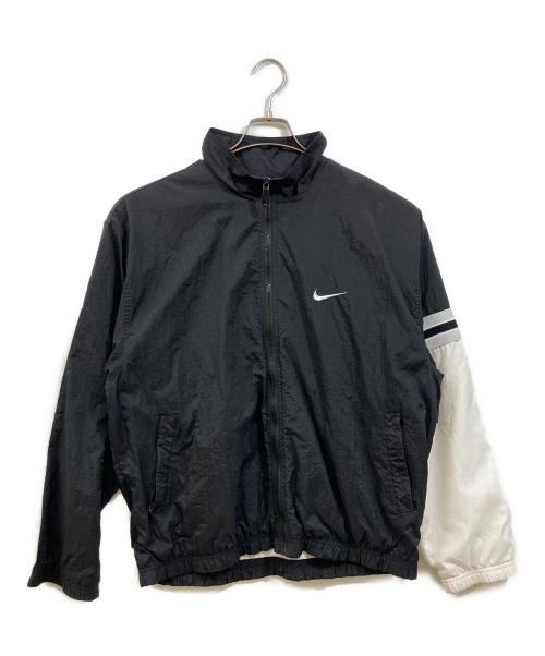 【加古川店】 中古 NIKE(VINTAGE) | ナイキヴィンテージ ナイロンジャケット ブラック サイズ：L 【93】 中古・古着通販】NIKE (ナイキ) ヴィンテージナイロンジャケット
