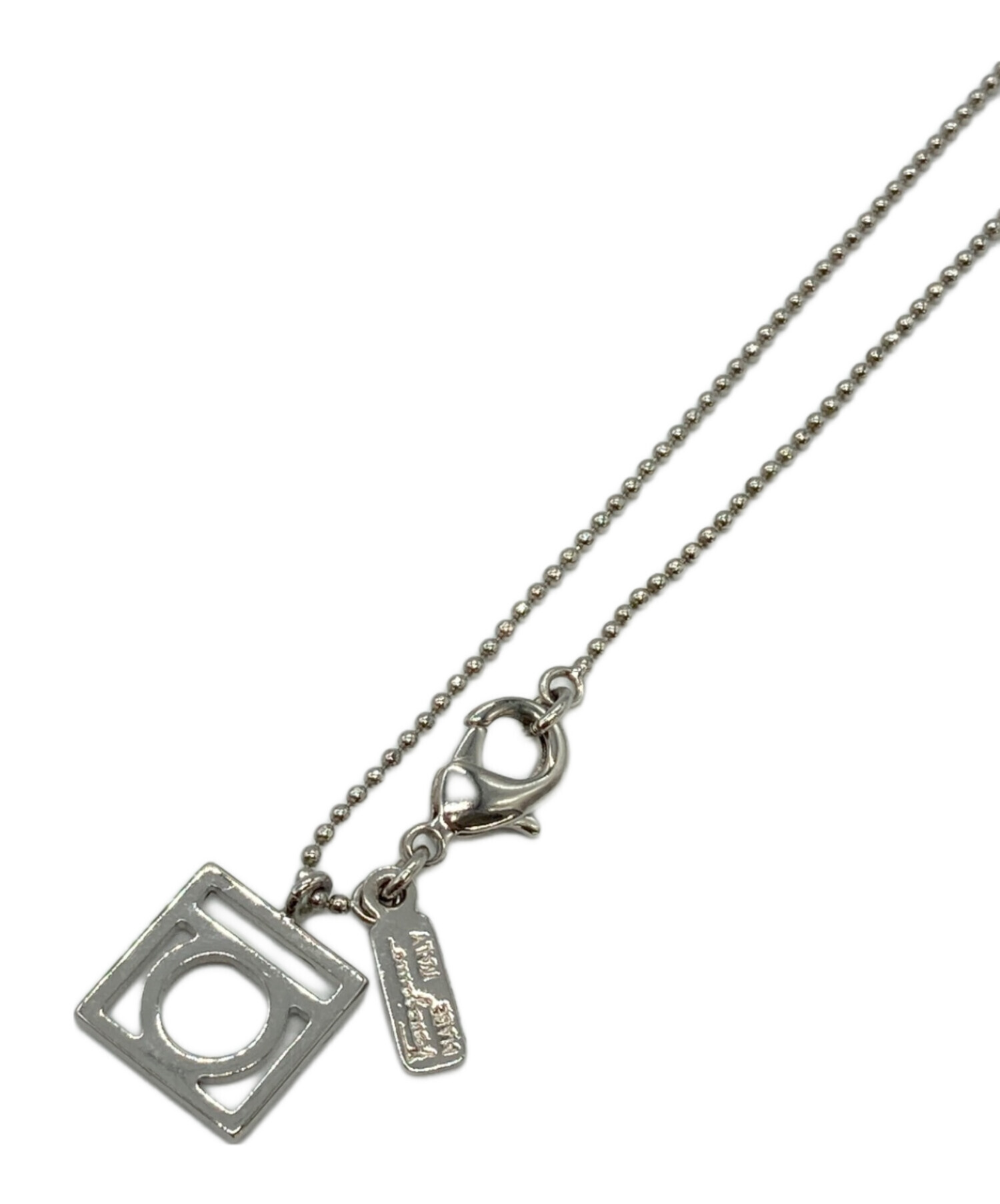 中古・古着通販】Ferragamo (フェラガモ) ネックレス シルバー 