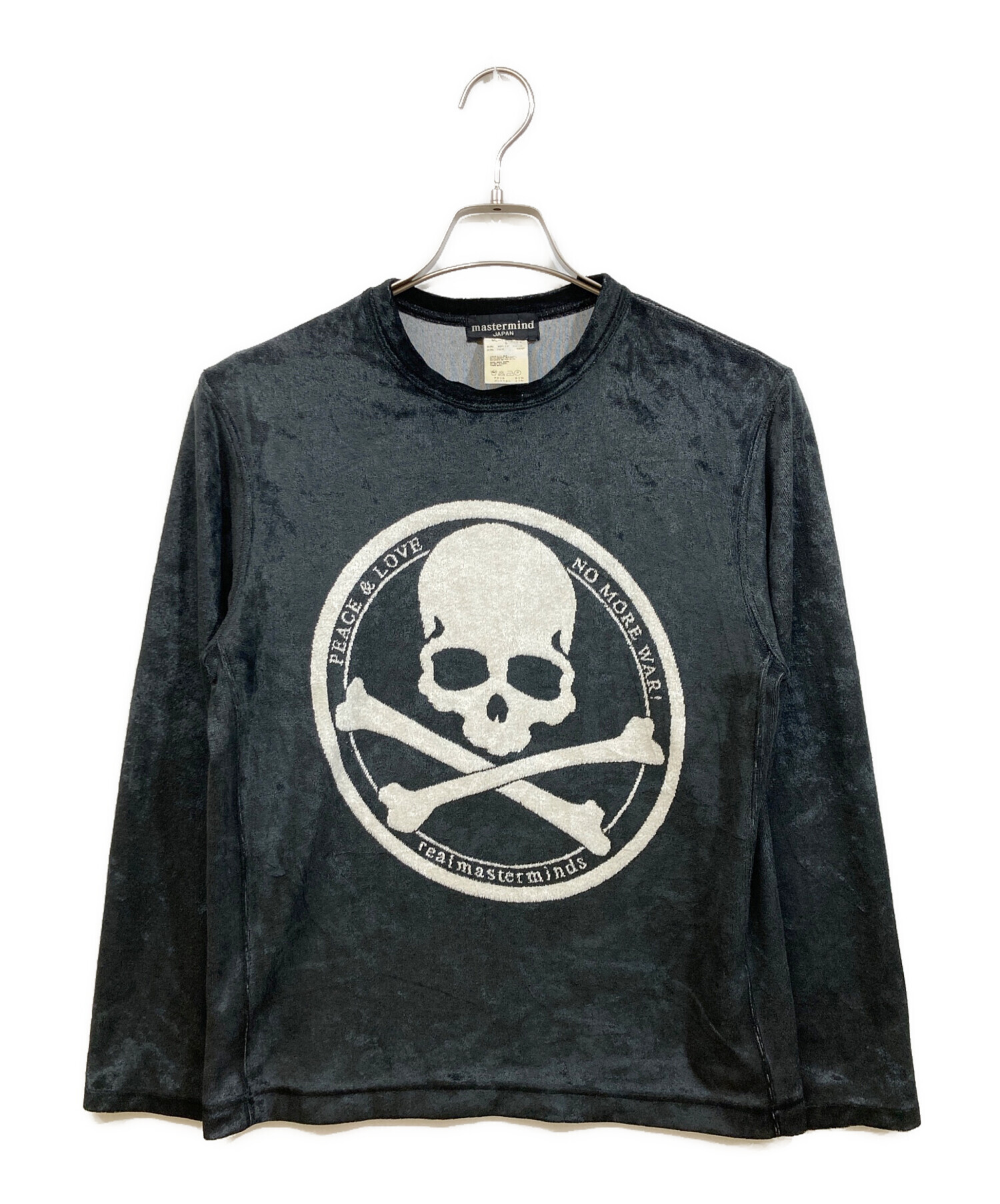 mastermind japan ベロアカットソー