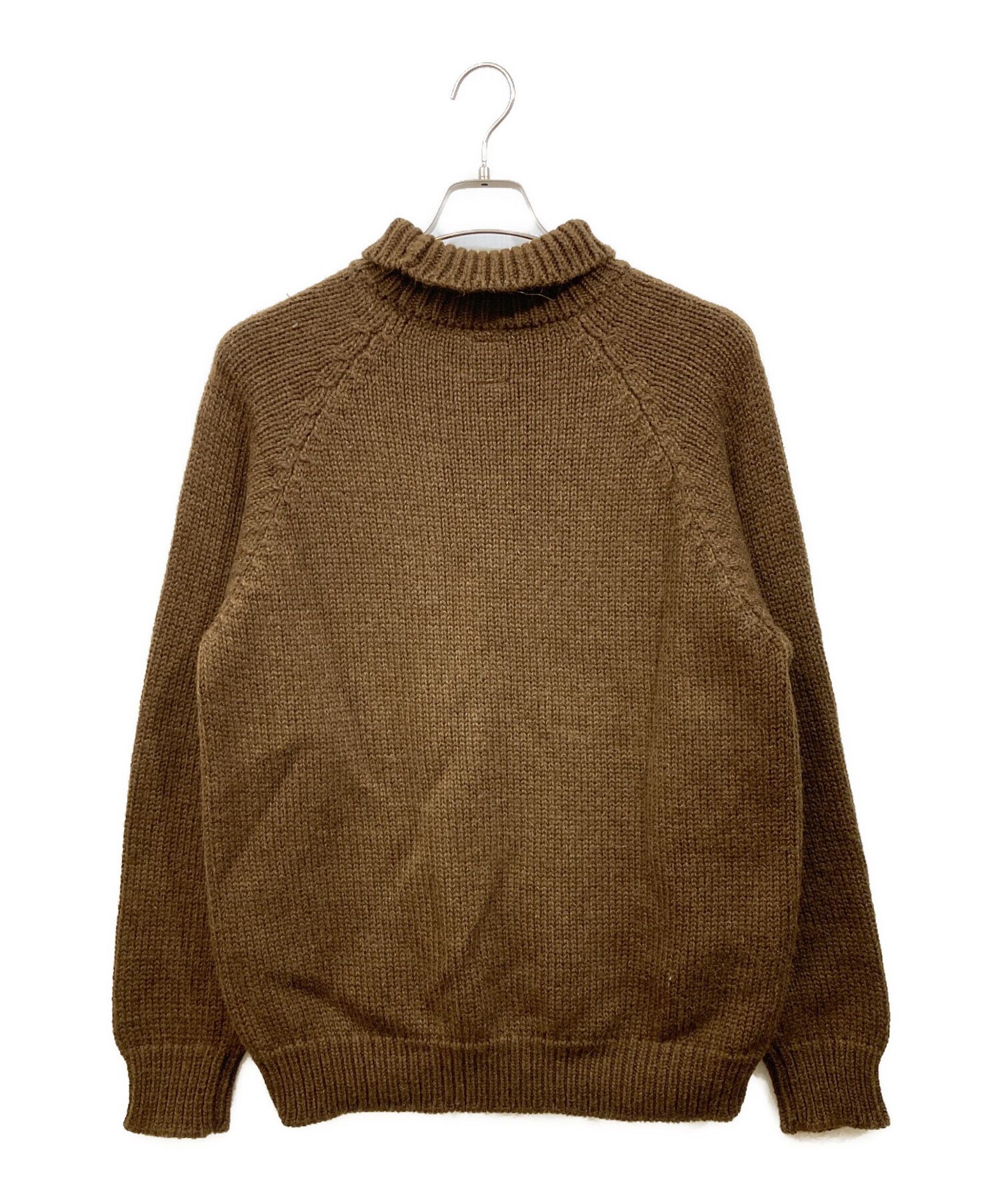 中古・古着通販】BATONER (バトナ―) アルパカシルクハイネックニット 