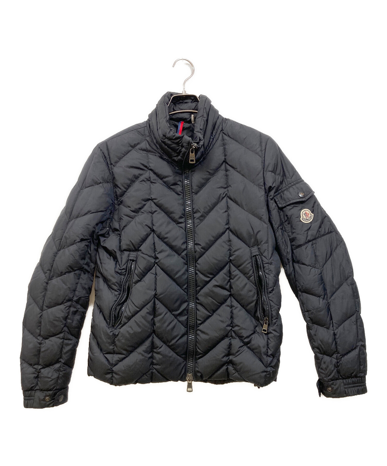 中古・古着通販】MONCLER (モンクレール) ダウンジャケット ブラック