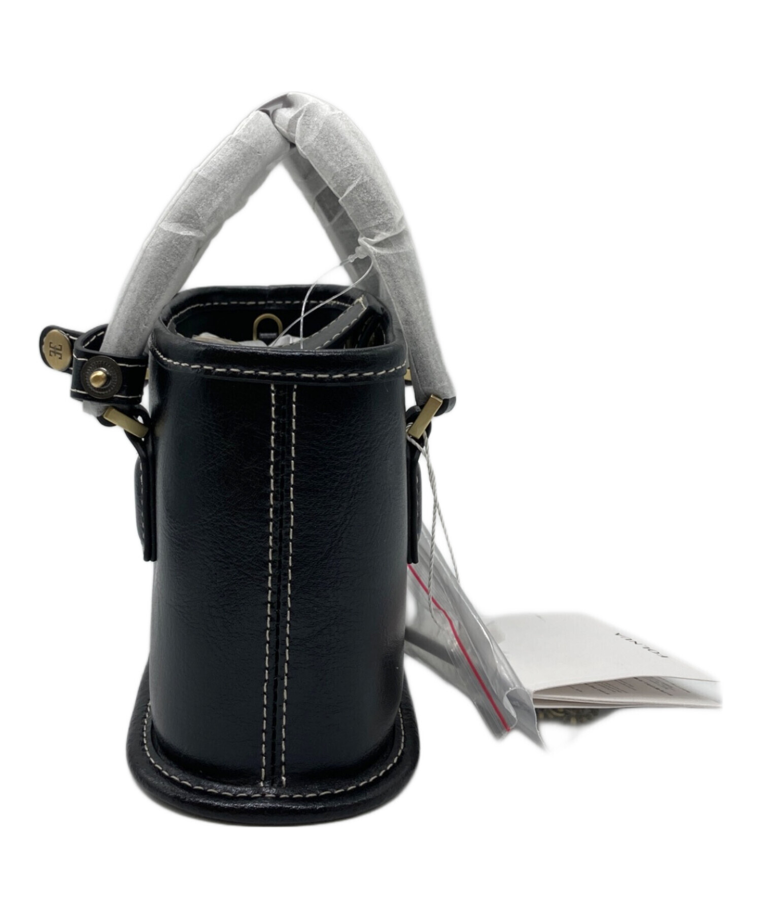 中古・古着通販】FOLNUA (フォルニュア) PETIT BOROUGH BAG ブラック 