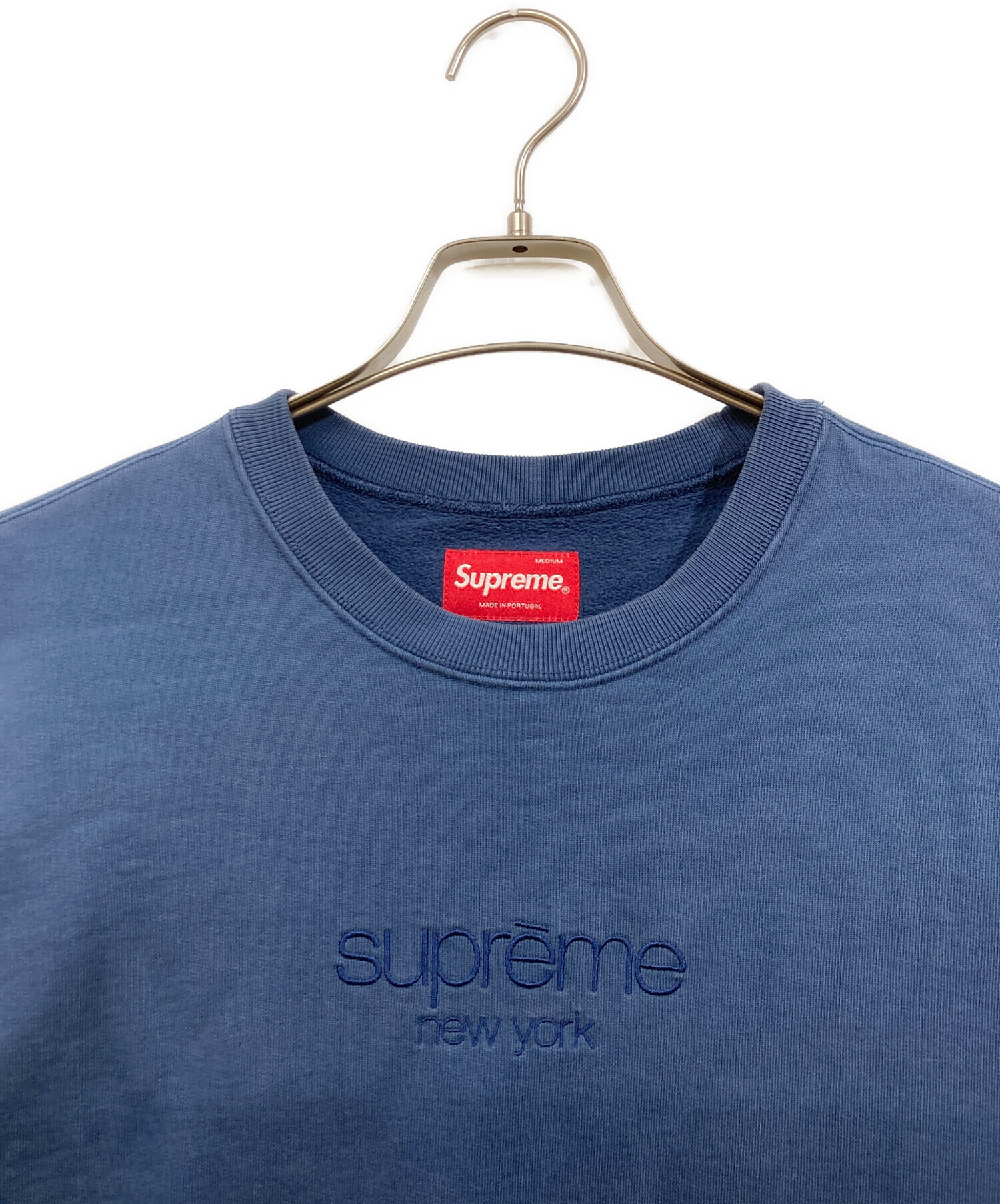 中古・古着通販】SUPREME (シュプリーム) Dipped Crewneck ネイビー 