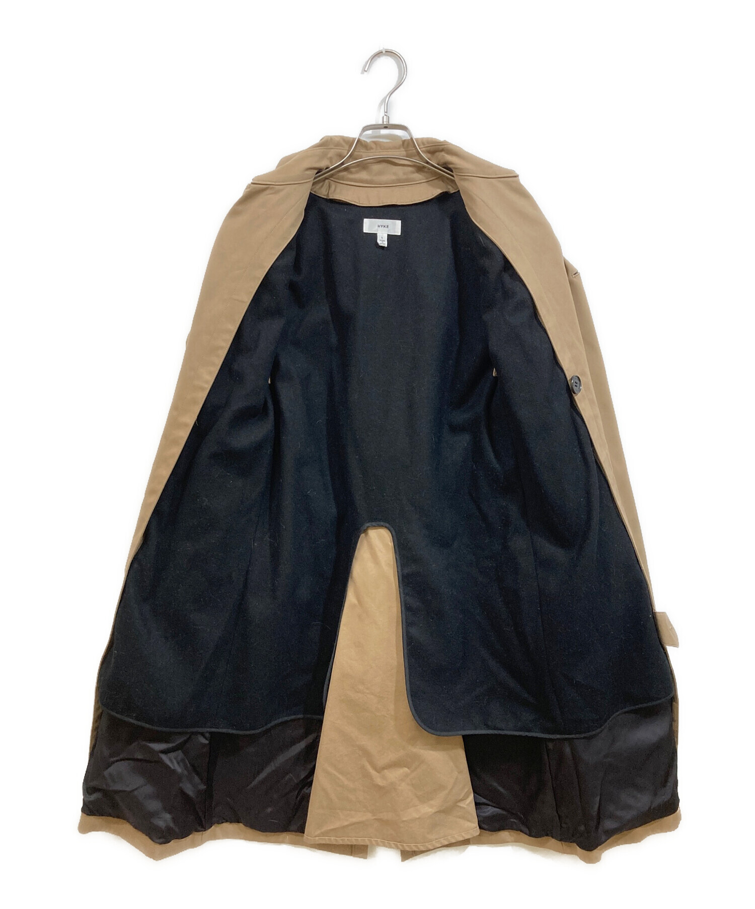 中古・古着通販】HYKE (ハイク) ライナー付トレンチコート 中古・古着通販】HYKE (ハイク) ライナー付トレンチコート