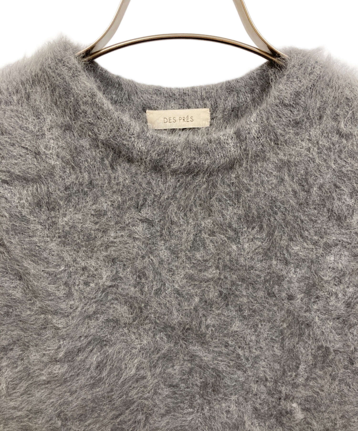 中古・古着通販】DES PRES (デ プレ) フォックスカシミヤ クルーネック