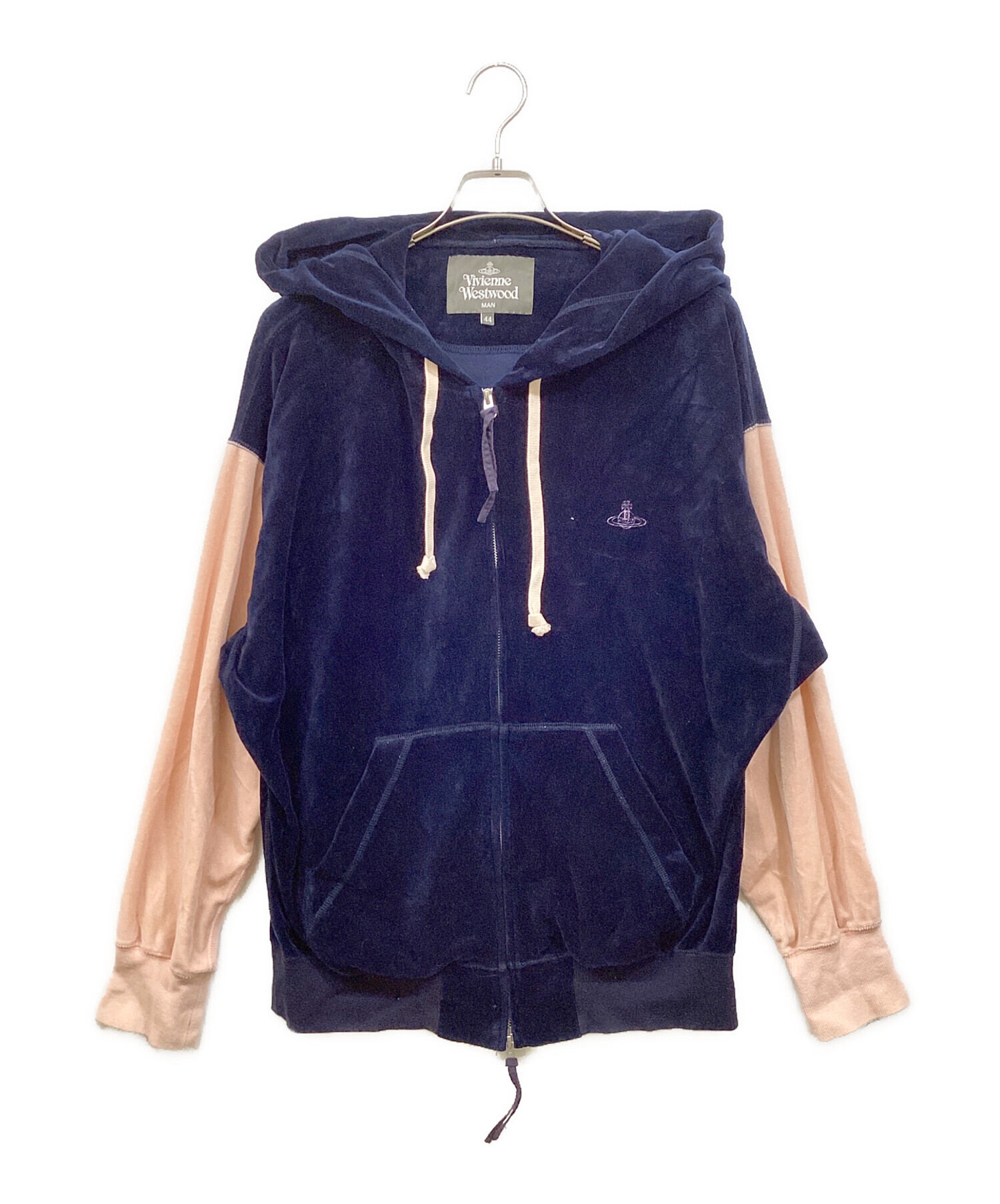 062061 vivienne westwood MAN ベロア ジップ パーカの通販 by