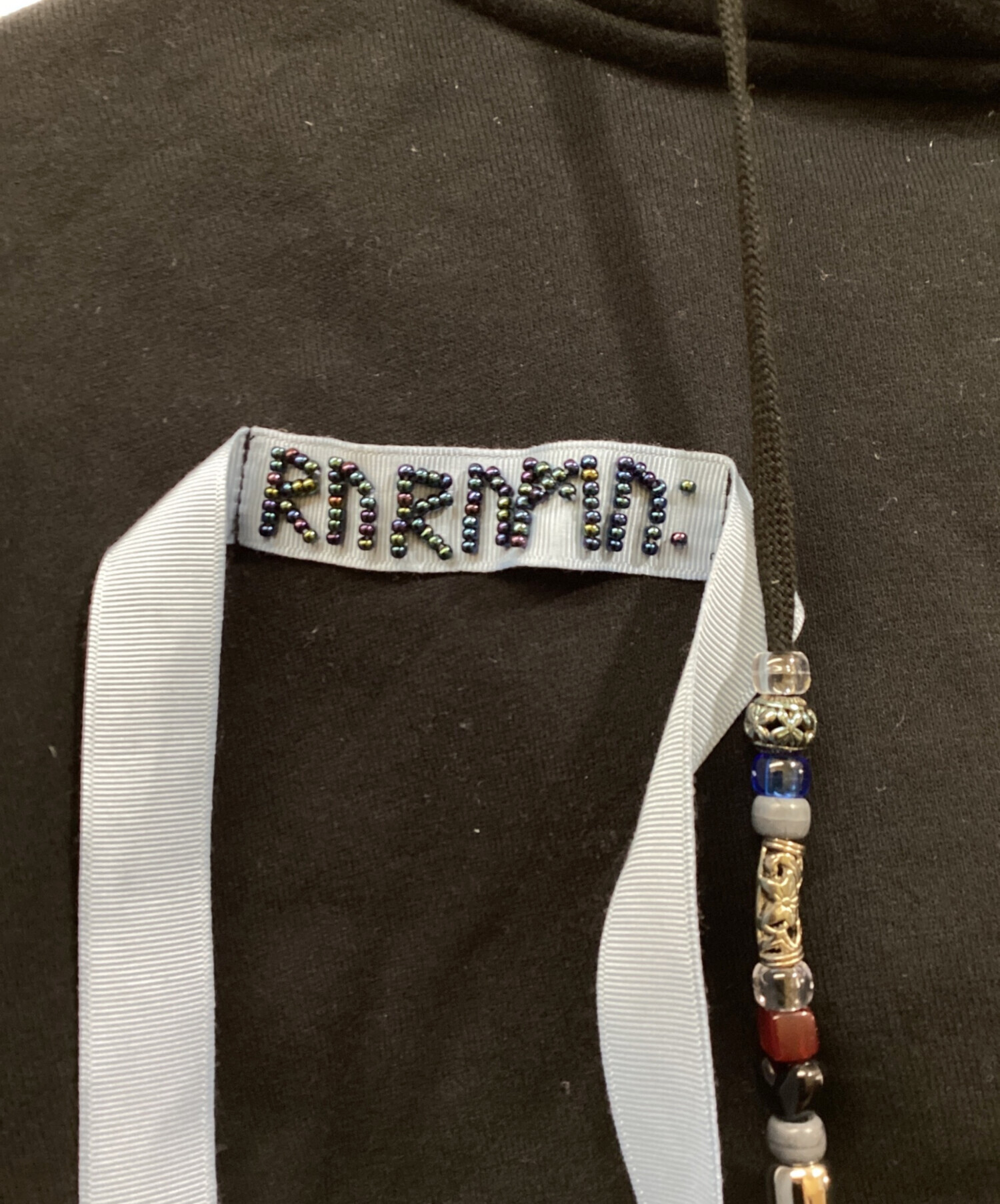 中古・古着通販】rurumu: (ルルムウ) bind rune layered hoodie 