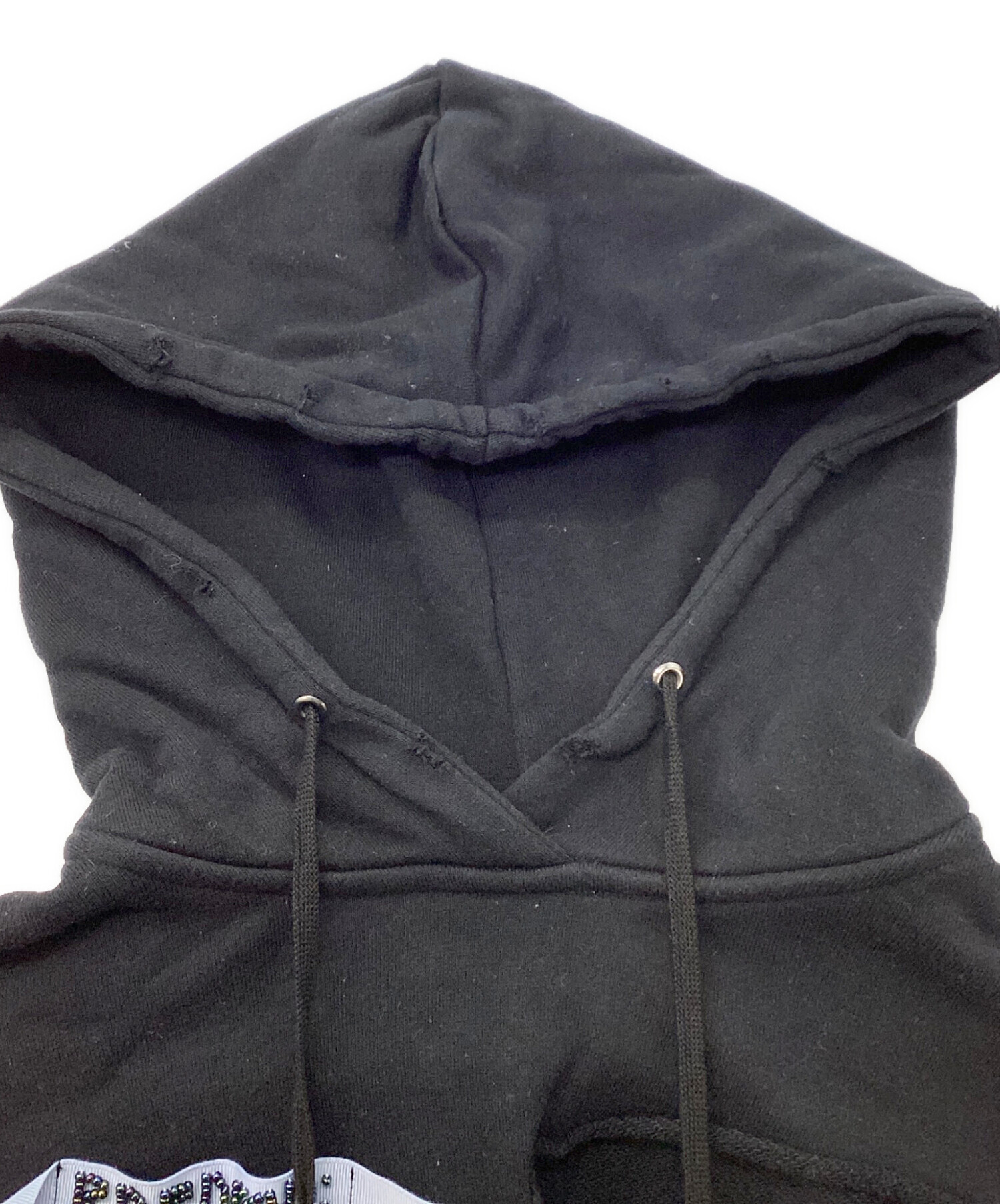 中古・古着通販】rurumu: (ルルムウ) bind rune layered hoodie 