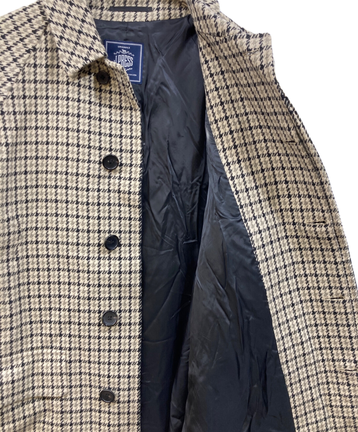 ⭕️（大幅値下げ）【ほぼ未使用】J.PRESS チェスターコート（新春大特価） 中古・古着通販】J.PRESS (ジェイプレス) BALMACAAN COAT ベージュ