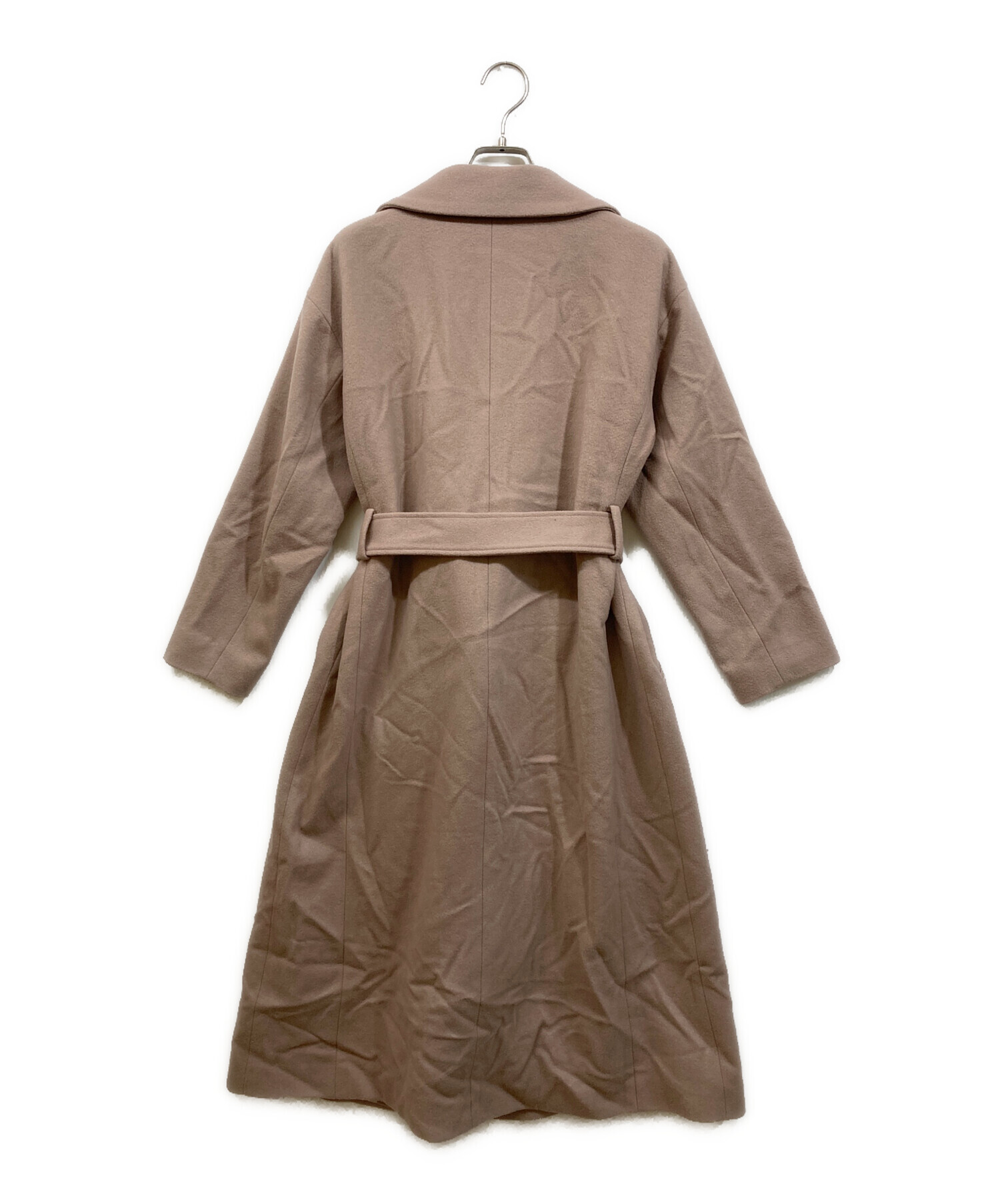 BARNEY'S NEW YORK ベージュ コート カシミヤ100% BARNEY'S NEW YORK ベージュ コート カシミヤ100%